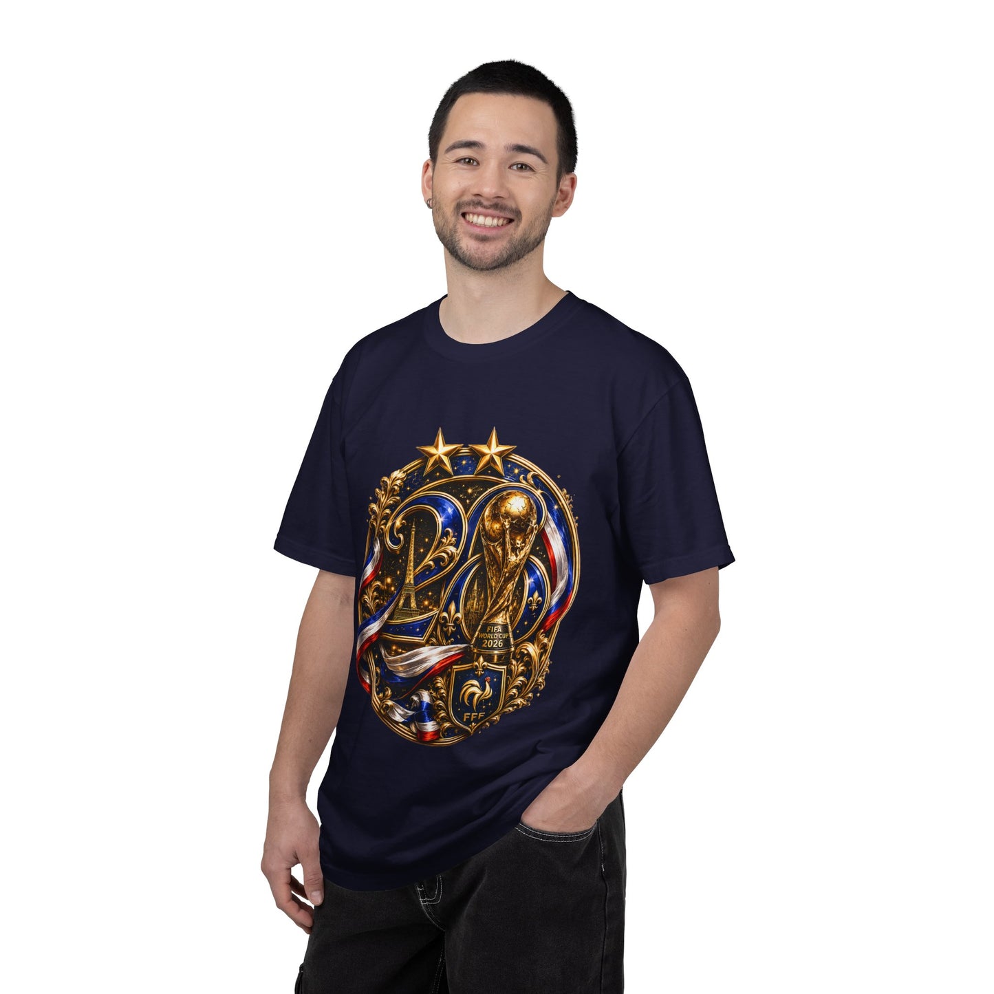 France World Cup 2026 Celestial Monogram Medallion – Imperial Glory | Premium Graphic Tee