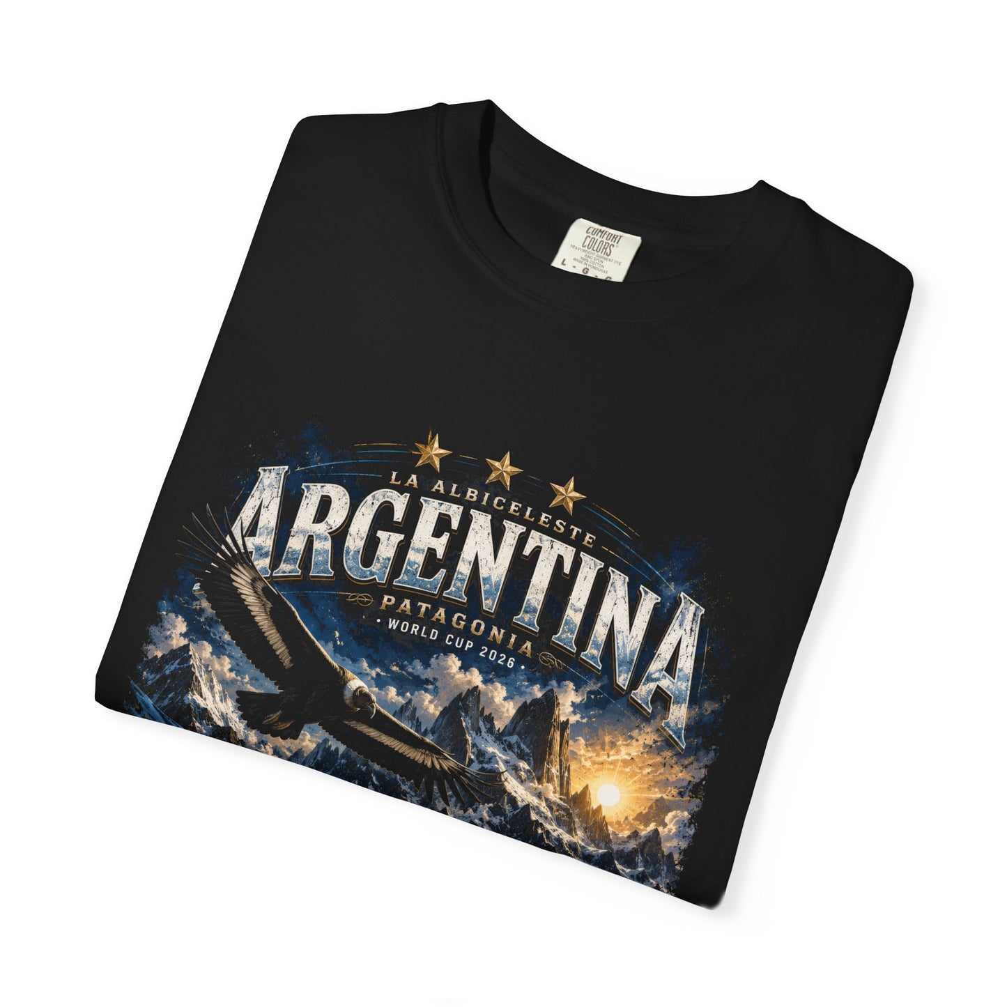 Argentina Patagonia Condor PNG | La Albiceleste World Cup 2026 Soccer Graphic Design File | AFA Fan Shirt
