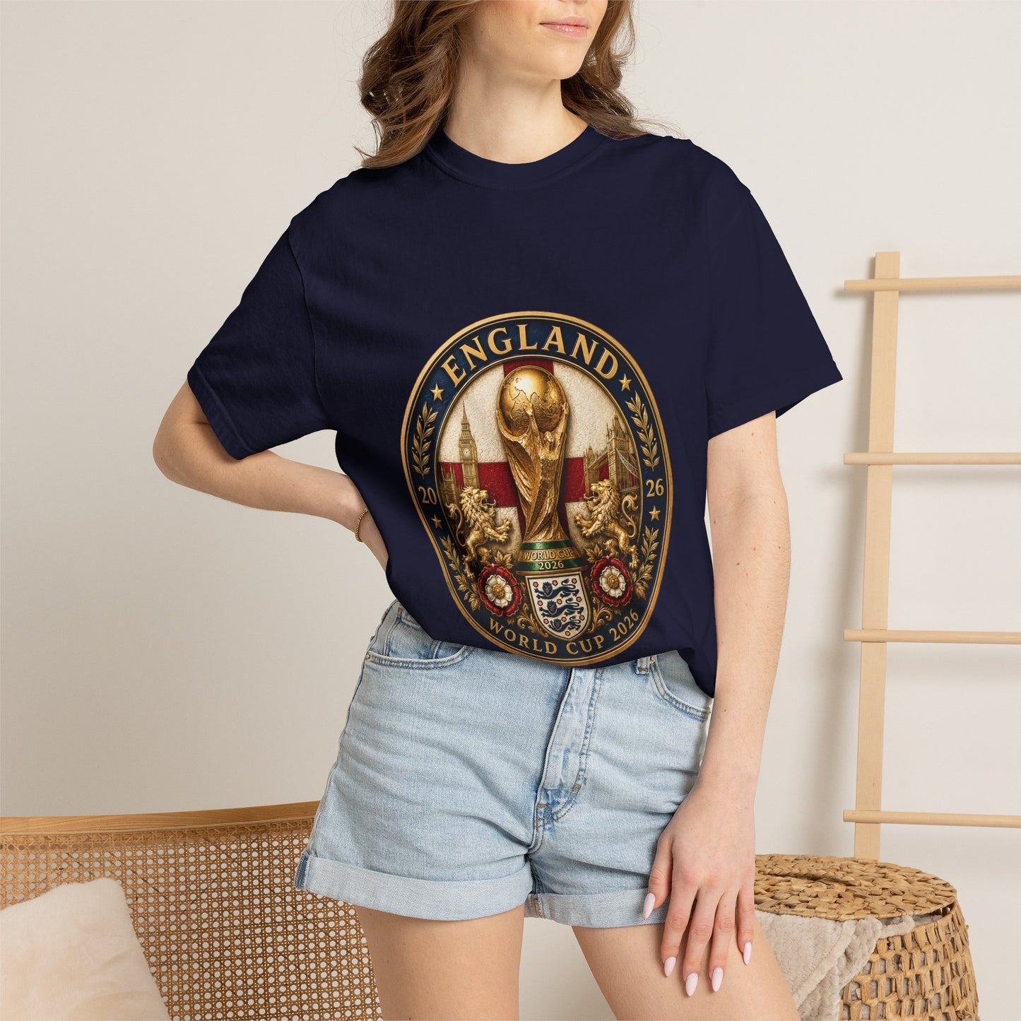 England World Cup 2026 Medallion – London Glory | Premium Graphic Tee