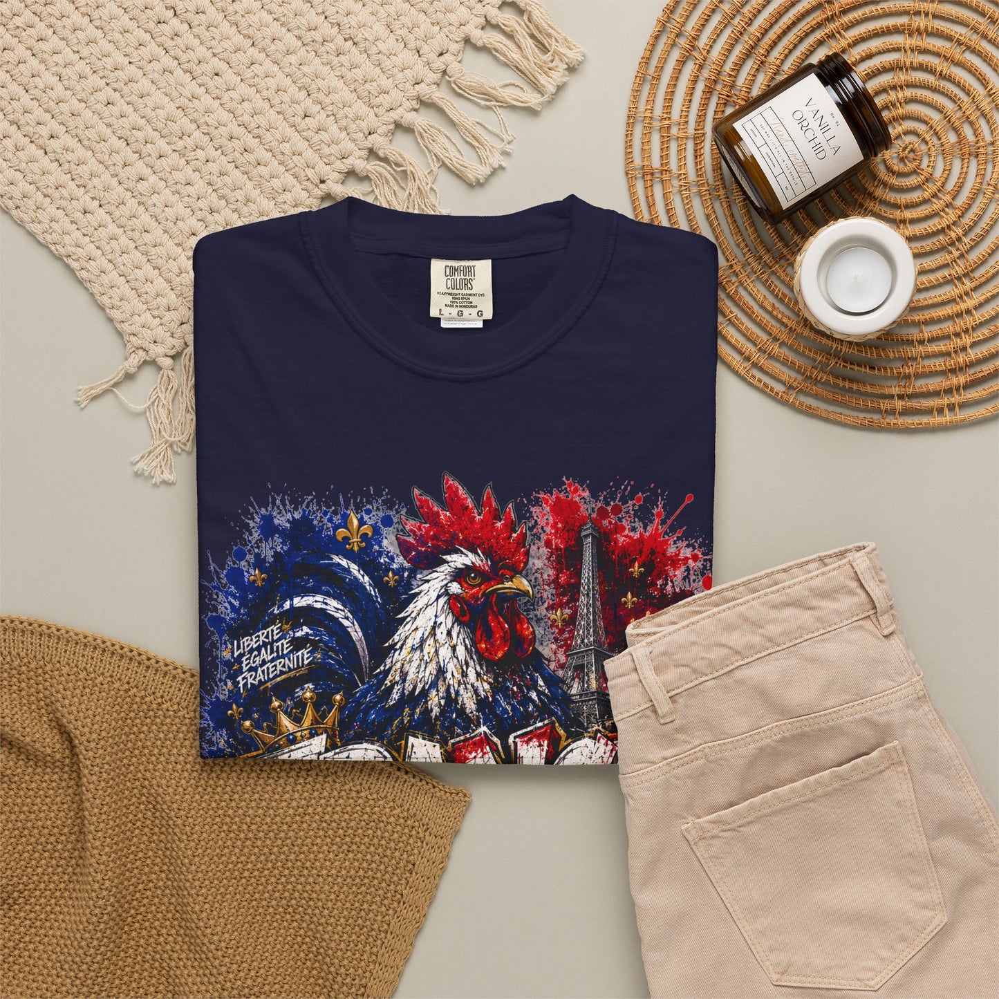 France Football 'Les Bleus' Street Graffiti – World Cup 2026 | Premium Graphic Tee
