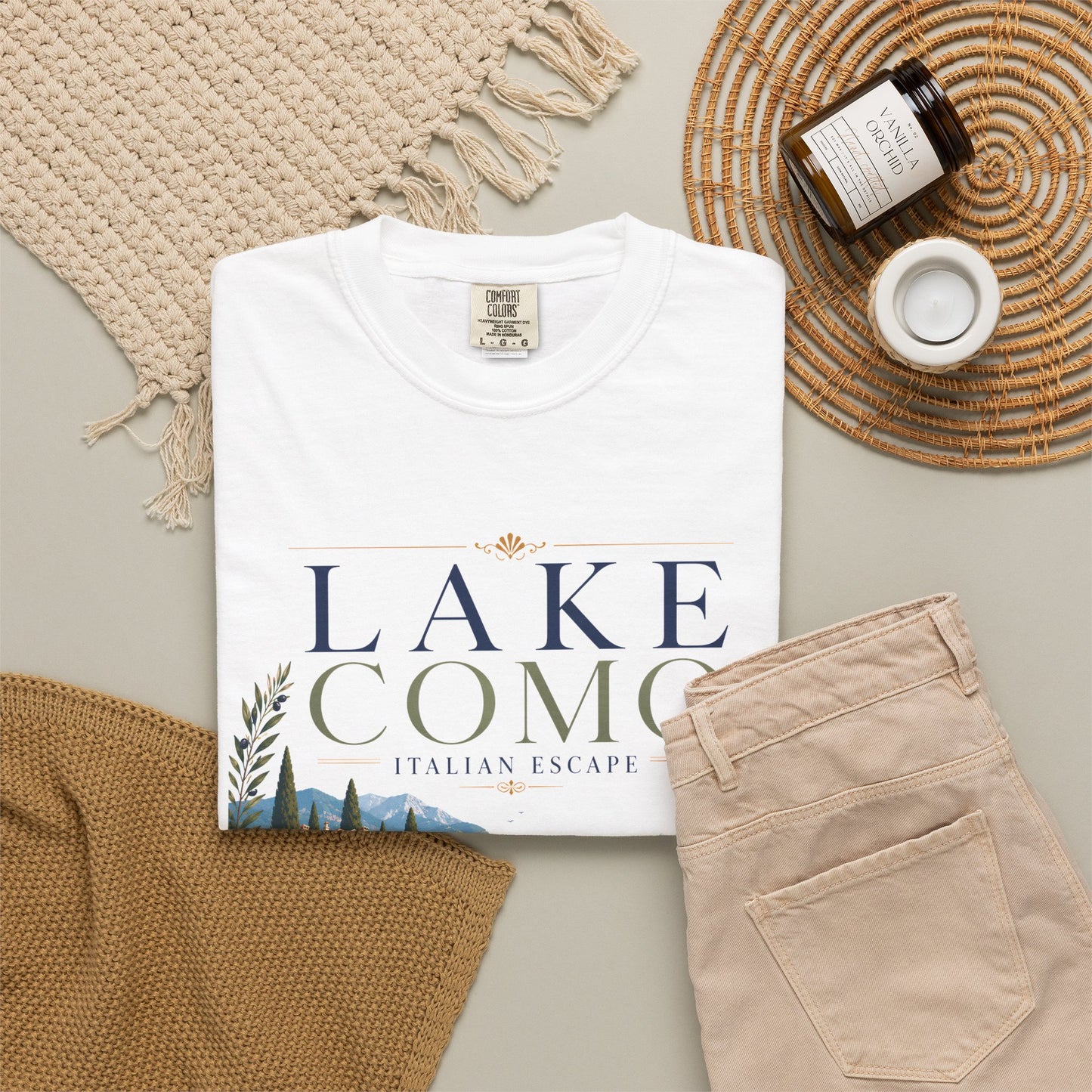Lake Como – Italian Escape | Premium Summer Tee