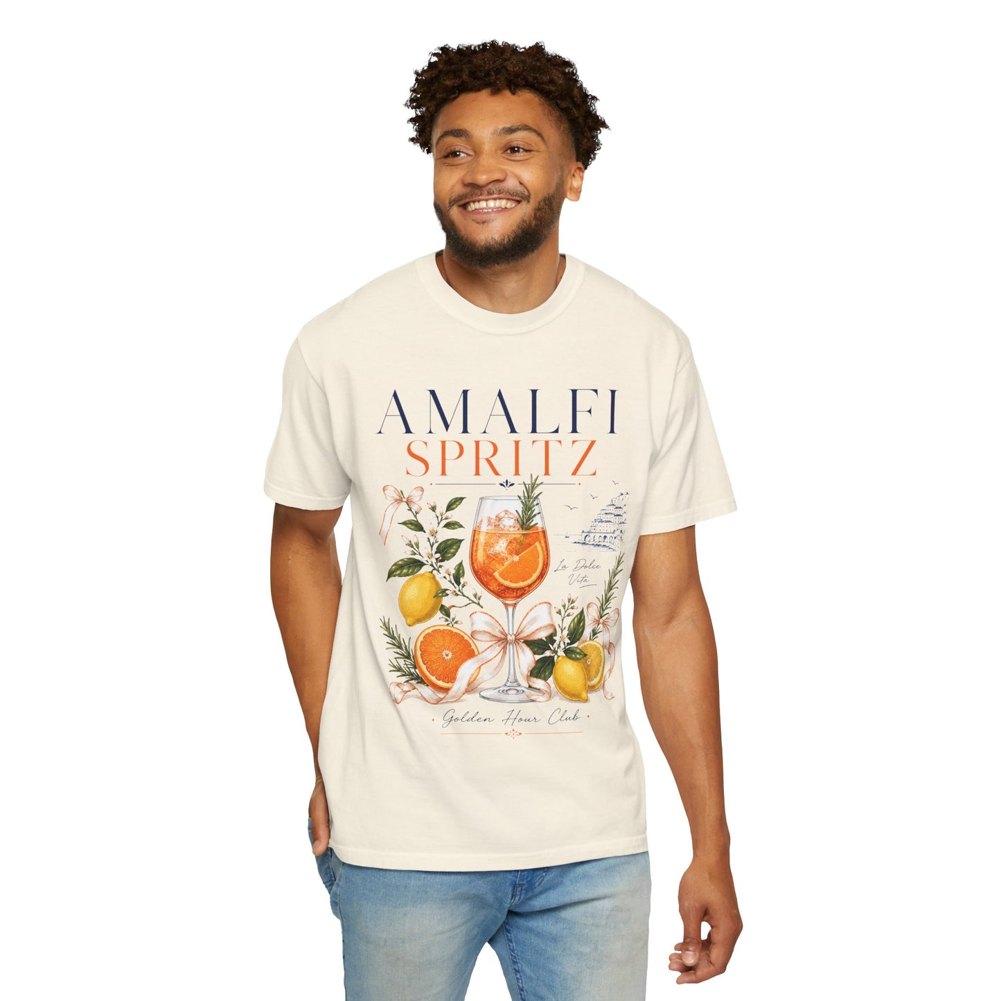 Amalfi Spritz – Golden Hour Club | Premium Summer Tee
