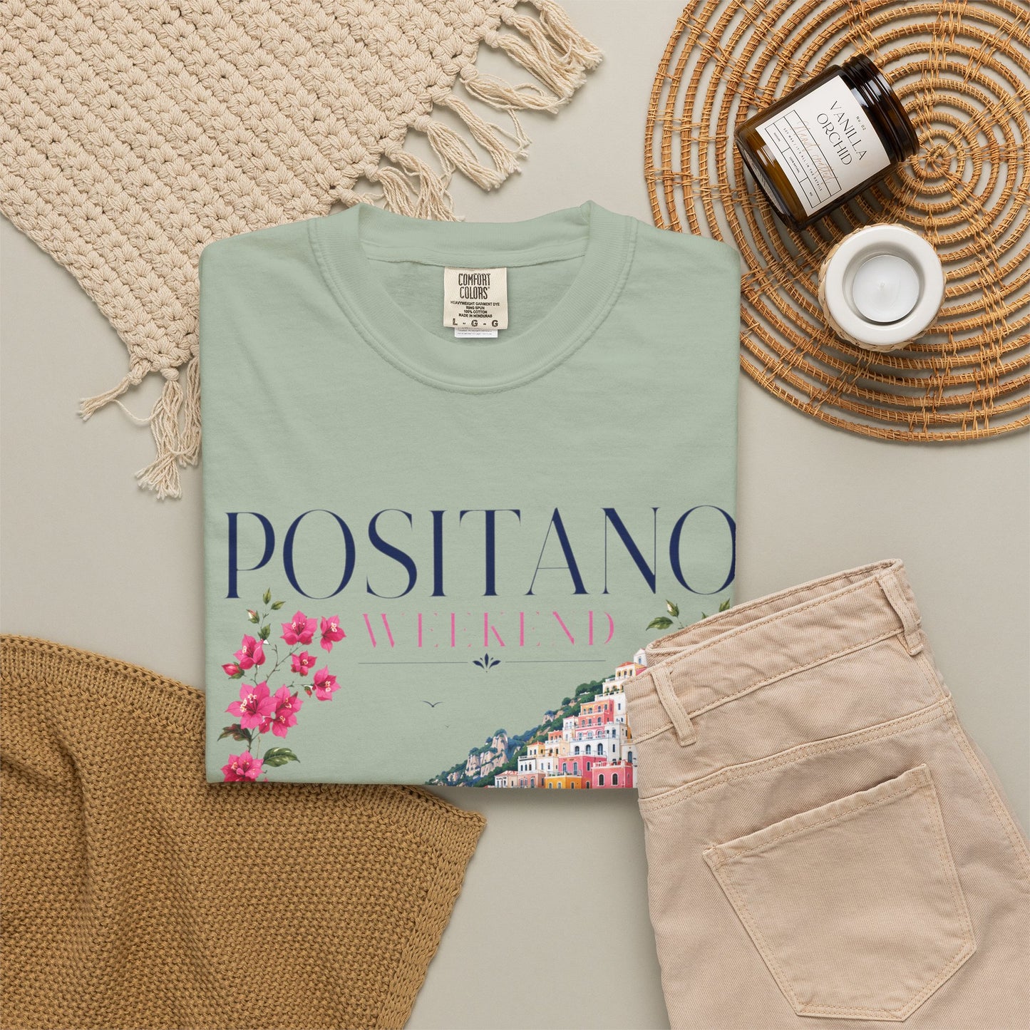 Positano Weekend – Italian Riviera | Premium Summer Tee