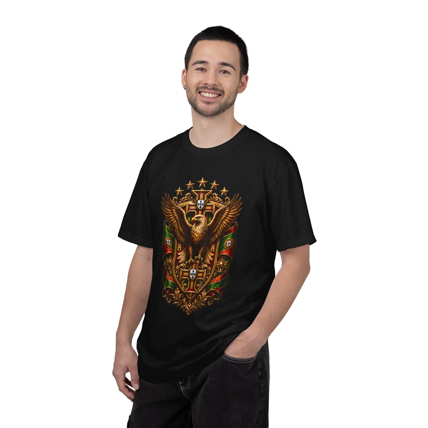 🇵🇹 Portugal Football World Cup 2026 'Cruz de Portugal' Imperial Shield | Premium Graphic Tee