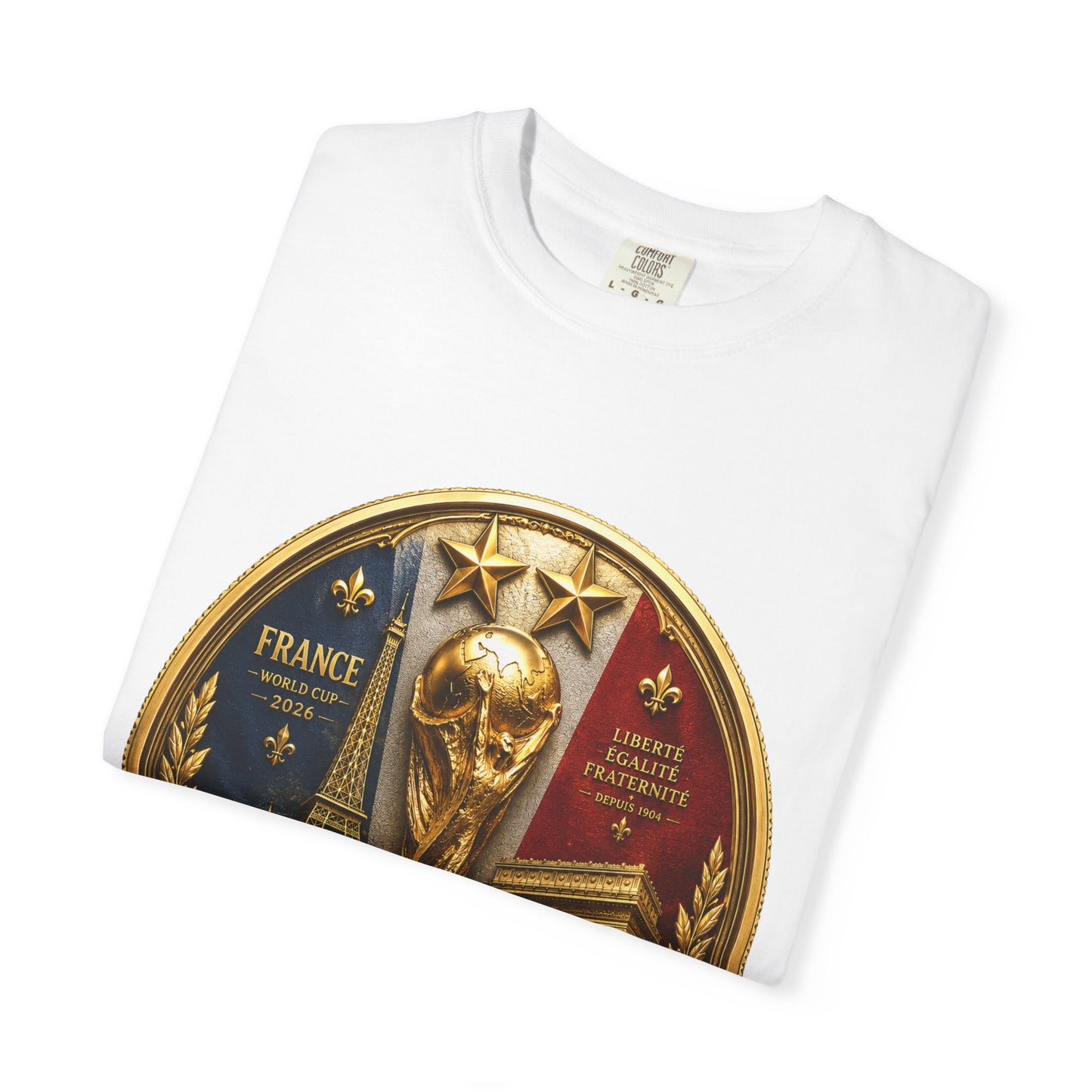 France Football World Cup 2026 Sovereign Trophy Medallion – Imperial Glory | Premium Graphic Tee