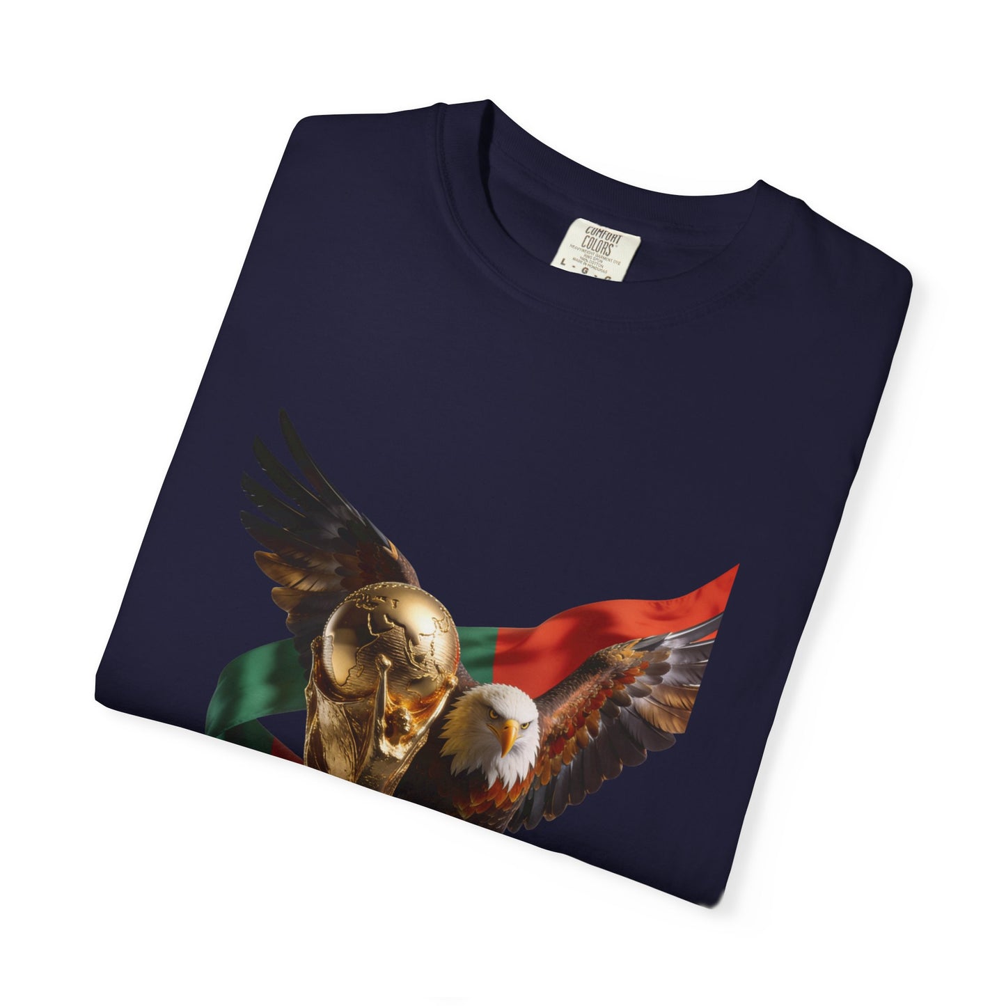 Portugal Football 'Asas da Vitória' Guardian Eagle & Trophy | Premium Graphic Tee