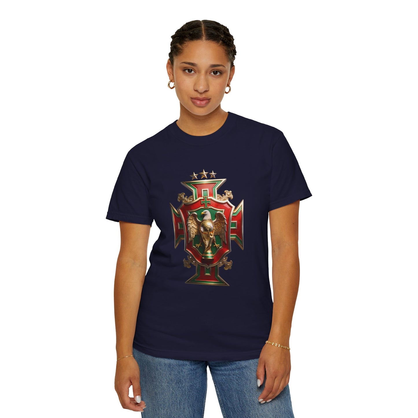 Portugal Football 'Brasão Real' Order of Christ Shield | Premium Graphic Tee
