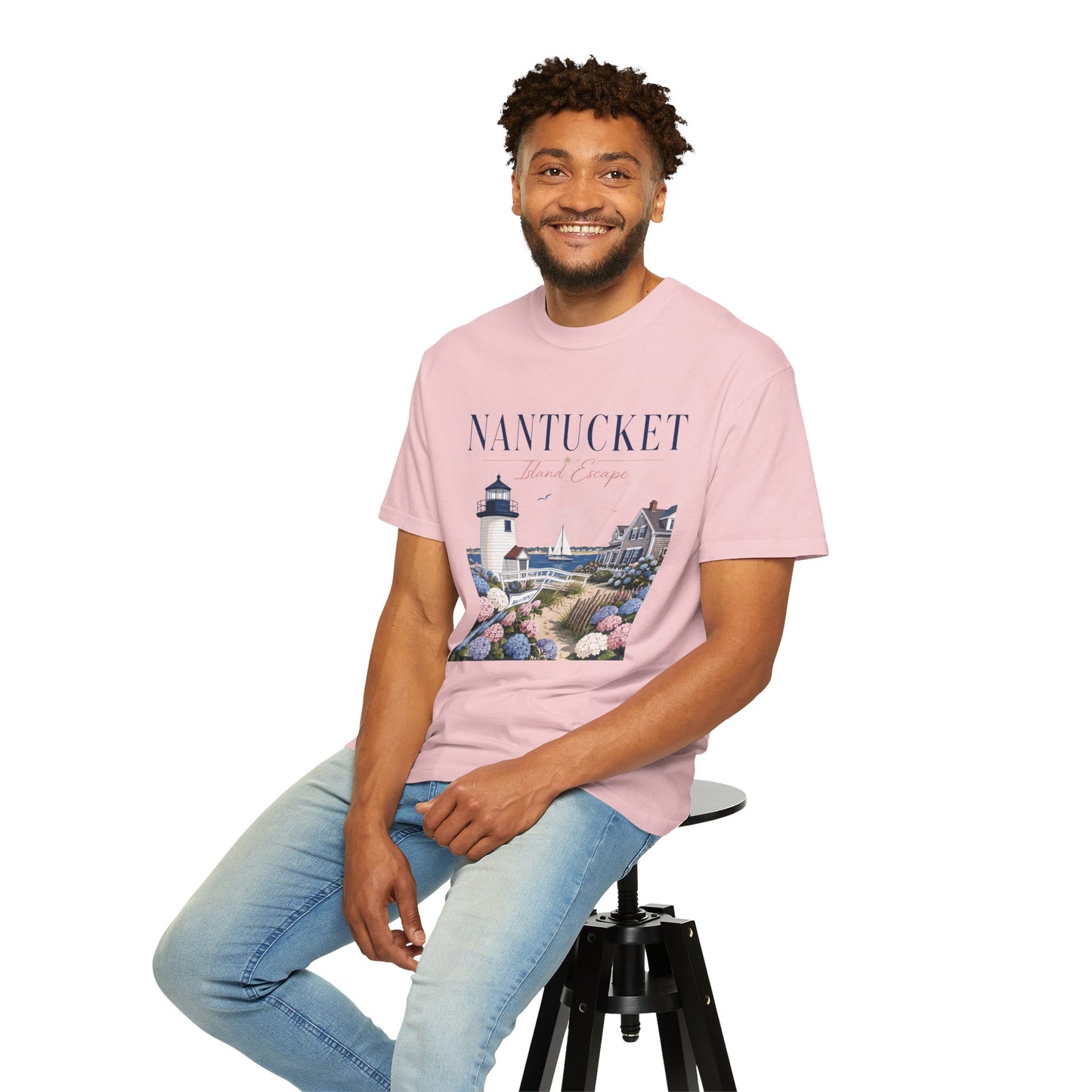 Nantucket Island Escape – Brant Point | Premium Summer Tee