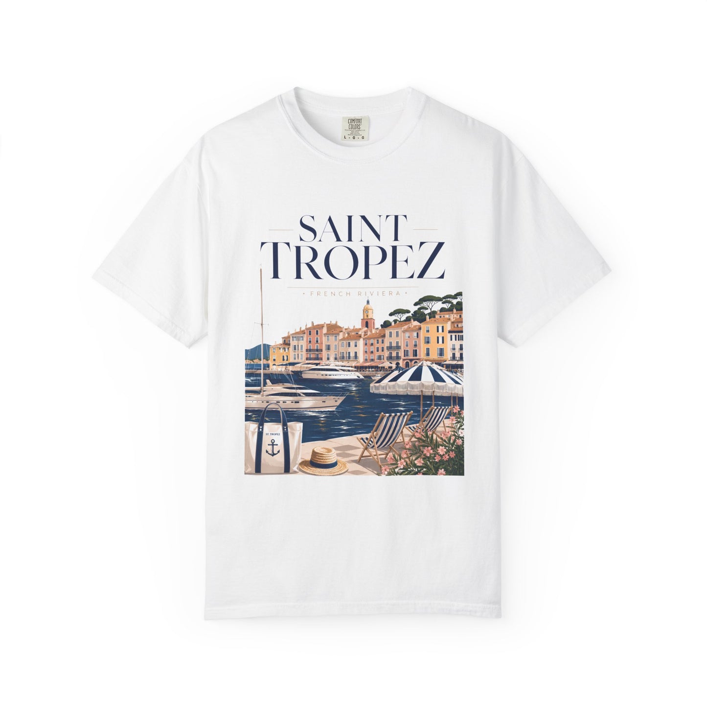 Saint Tropez – French Riviera | Premium Summer Tee