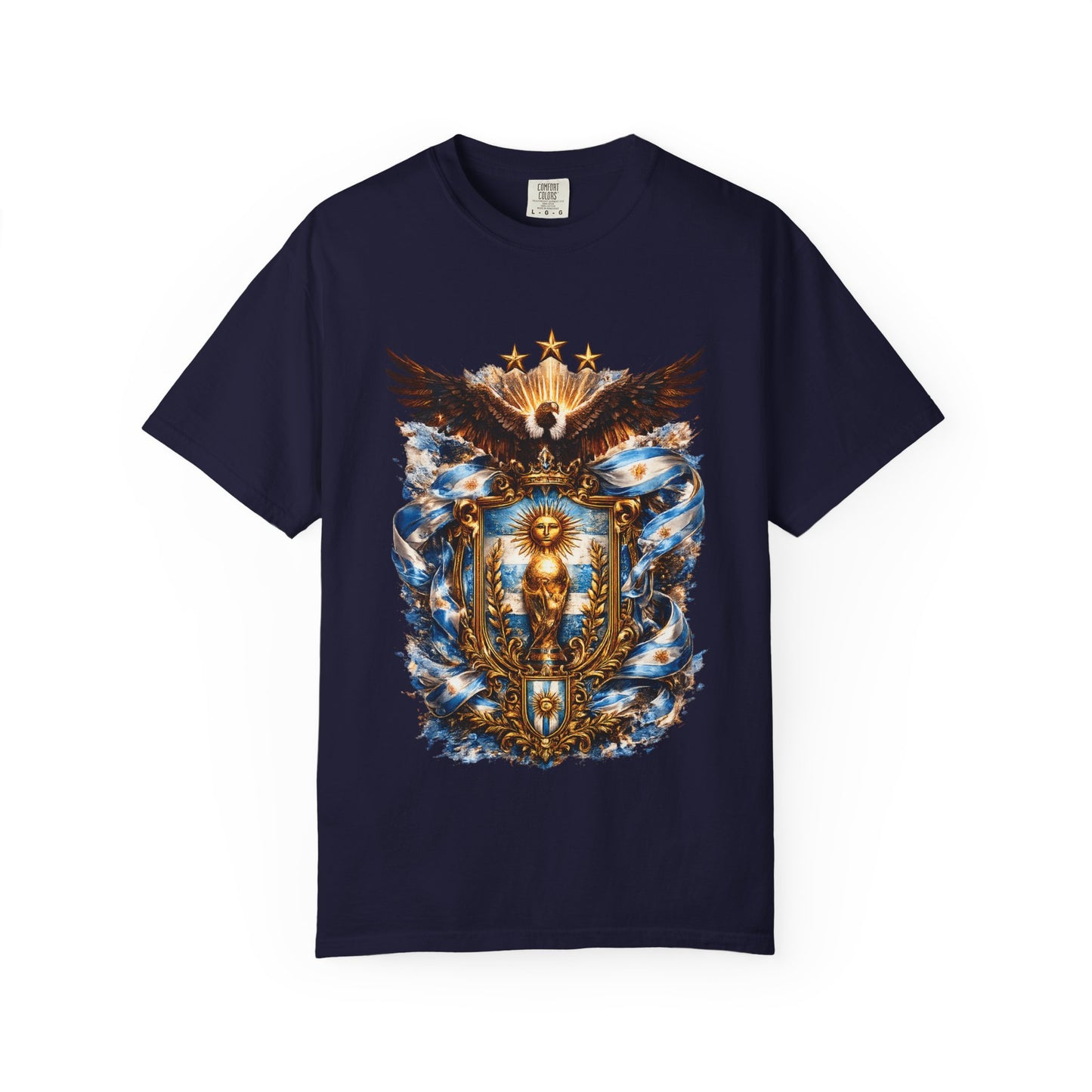 Argentina Football World Cup 'Águila de la Patria' Sovereign Shield | Premium Summer Tee
