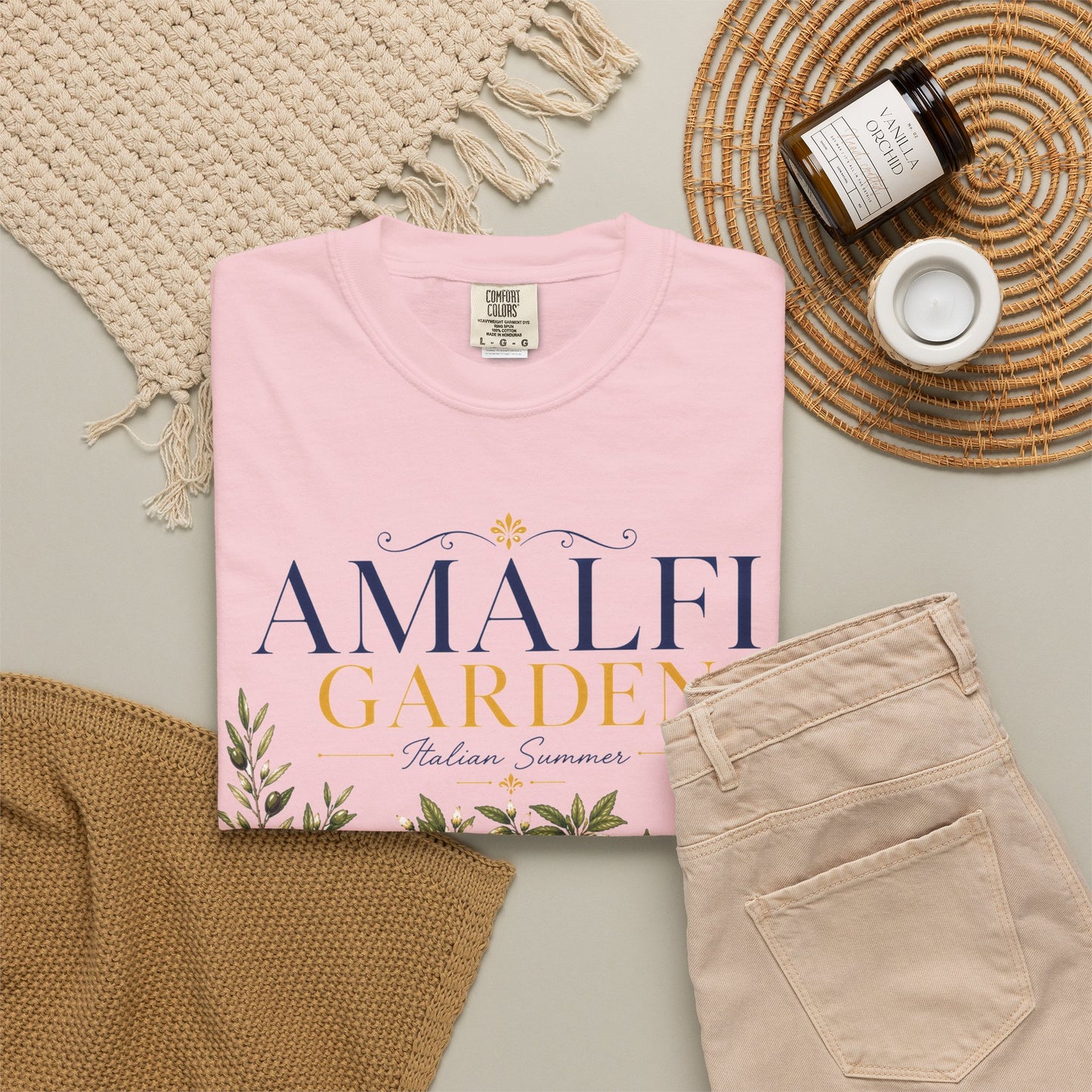 Amalfi Garden – Italian Summer | Premium Graphic Tee