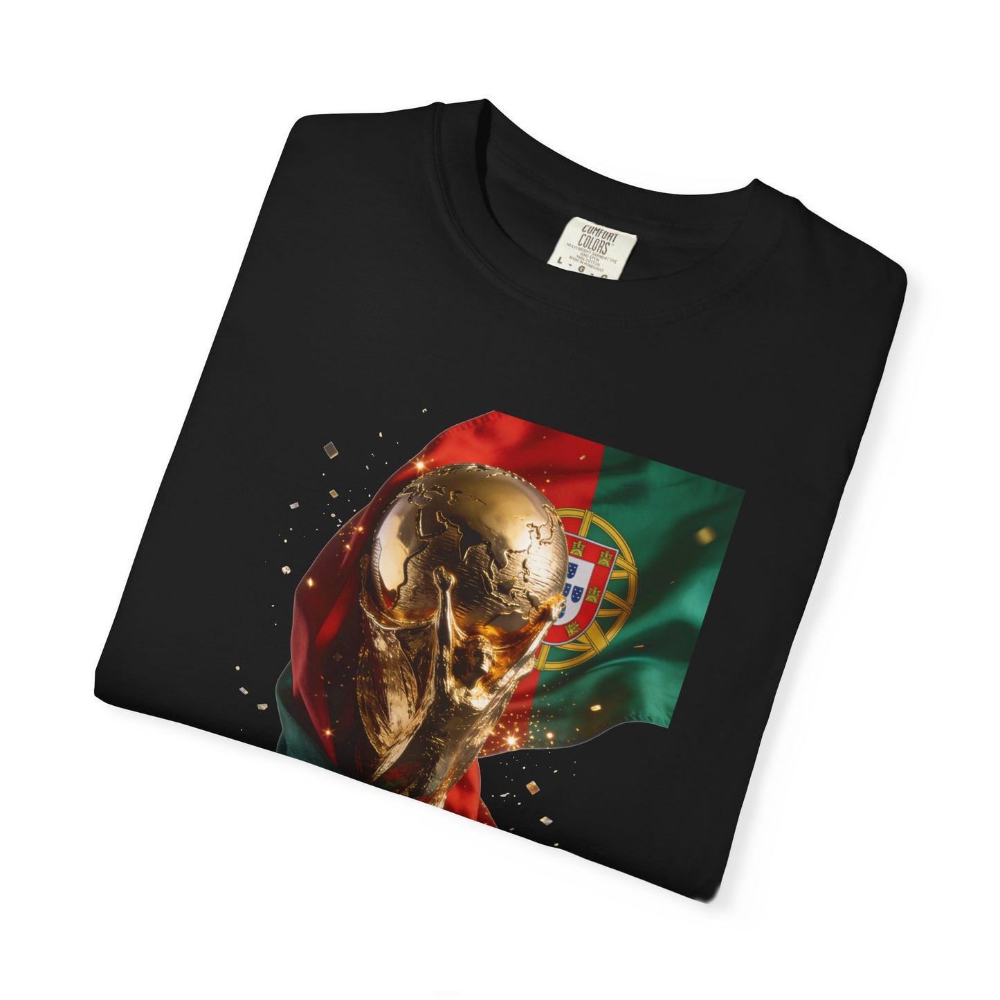 Portugal Football 'Taça de Glória' Wrapped Trophy Emblem | Premium Graphic Tee