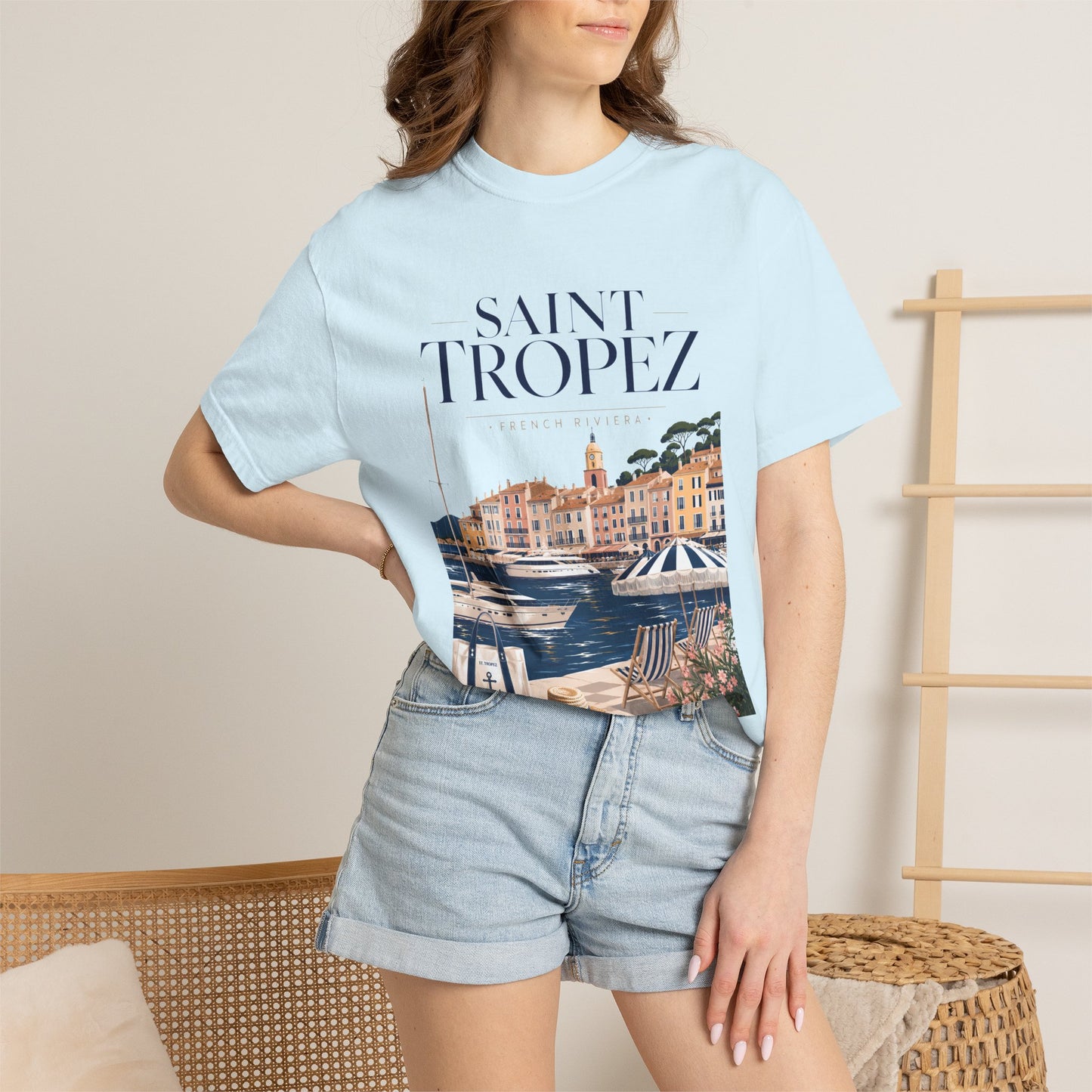 Saint Tropez – French Riviera | Premium Summer Tee