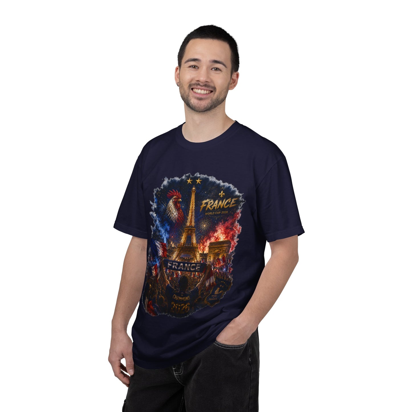 France World Cup 2026 Paris Midnight Celebration | Premium Graphic Tee