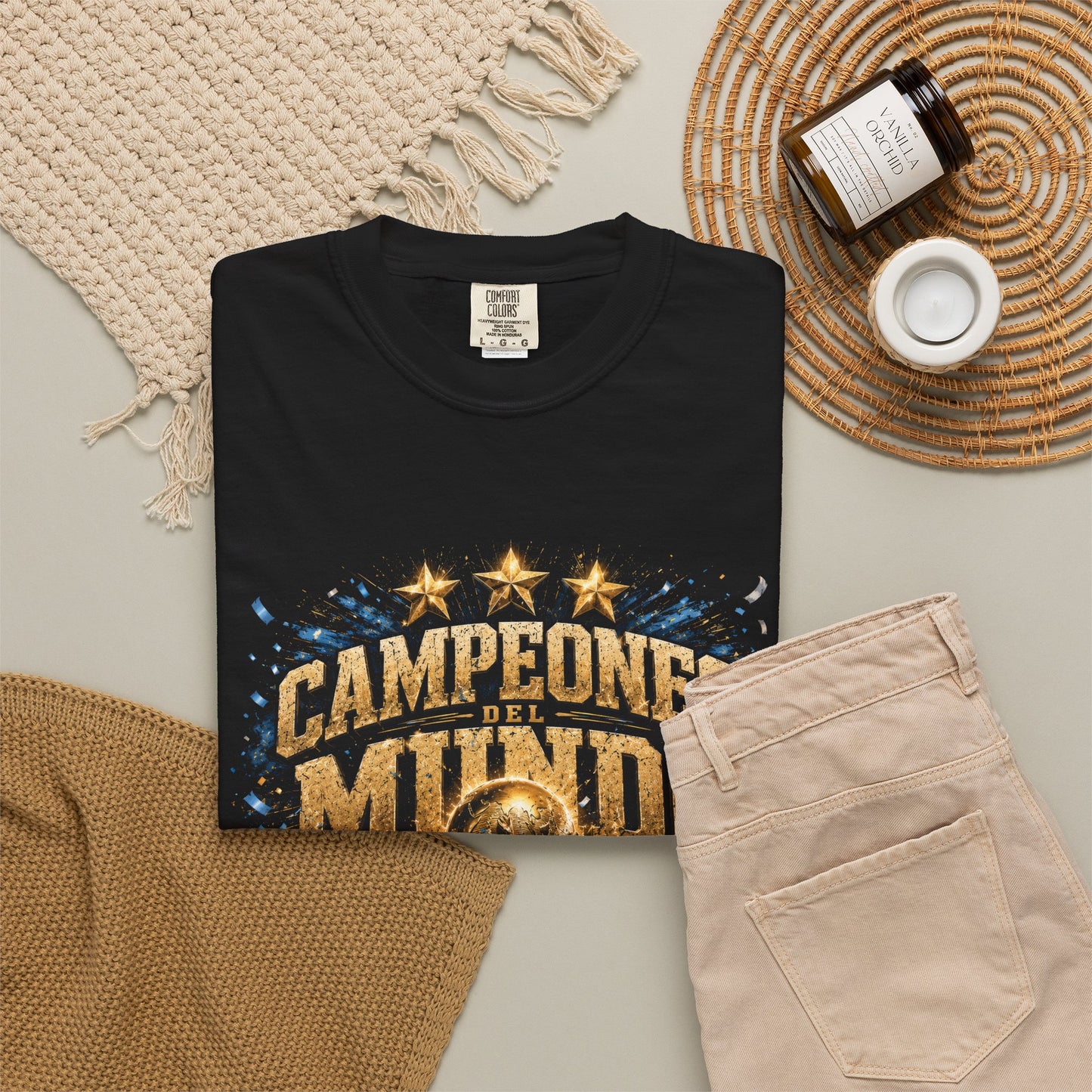 Argentina Campeones Del Mundo PNG | World Cup 2026 Soccer Graphic Design | AFA Champion Shirt Design