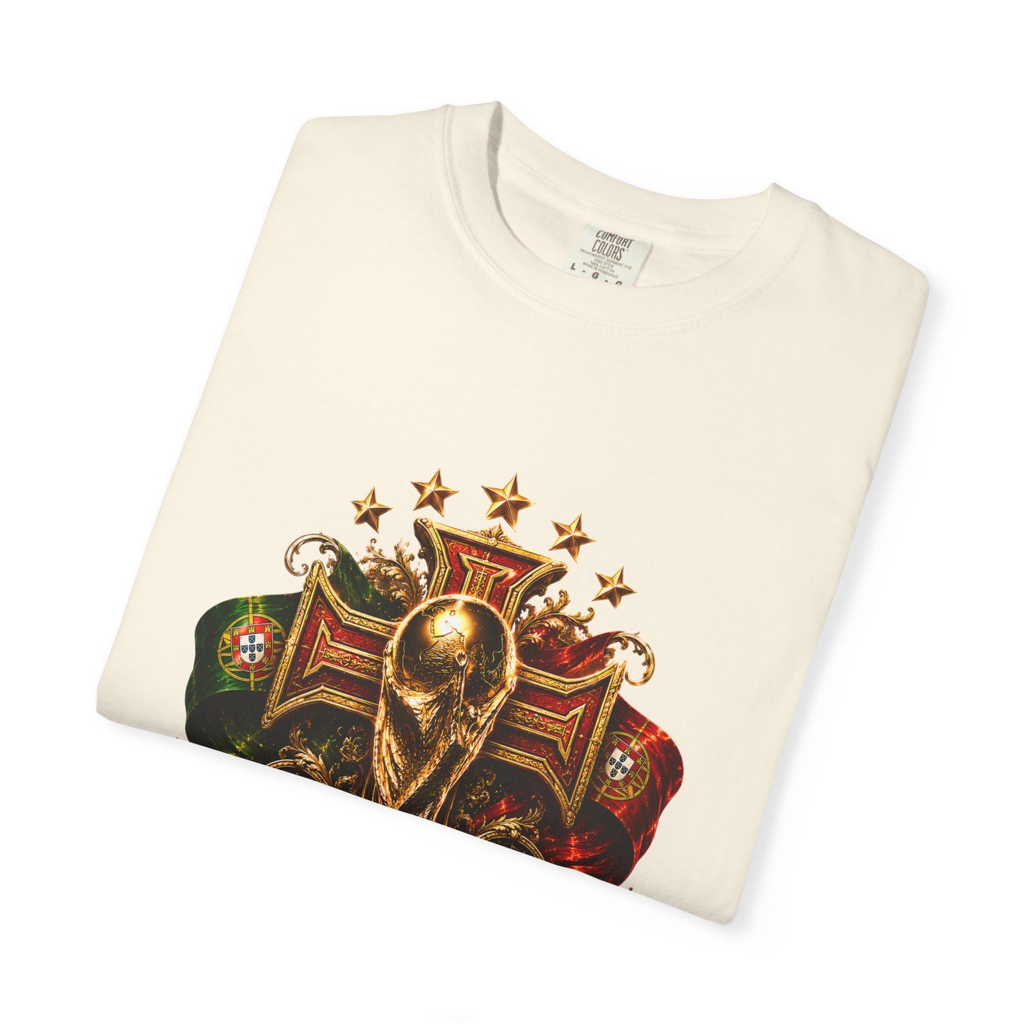 Portugal Football World Cup 2026 Sovereign Shield Crest – Imperial Glory | Premium Summer Tee