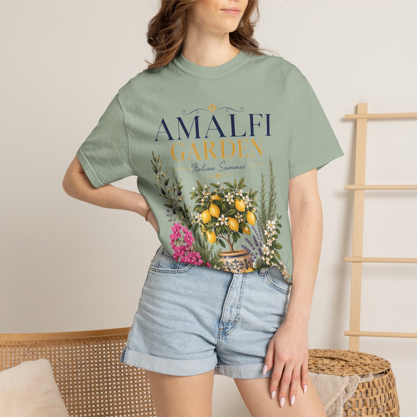 Amalfi Garden – Italian Summer | Premium Graphic Tee