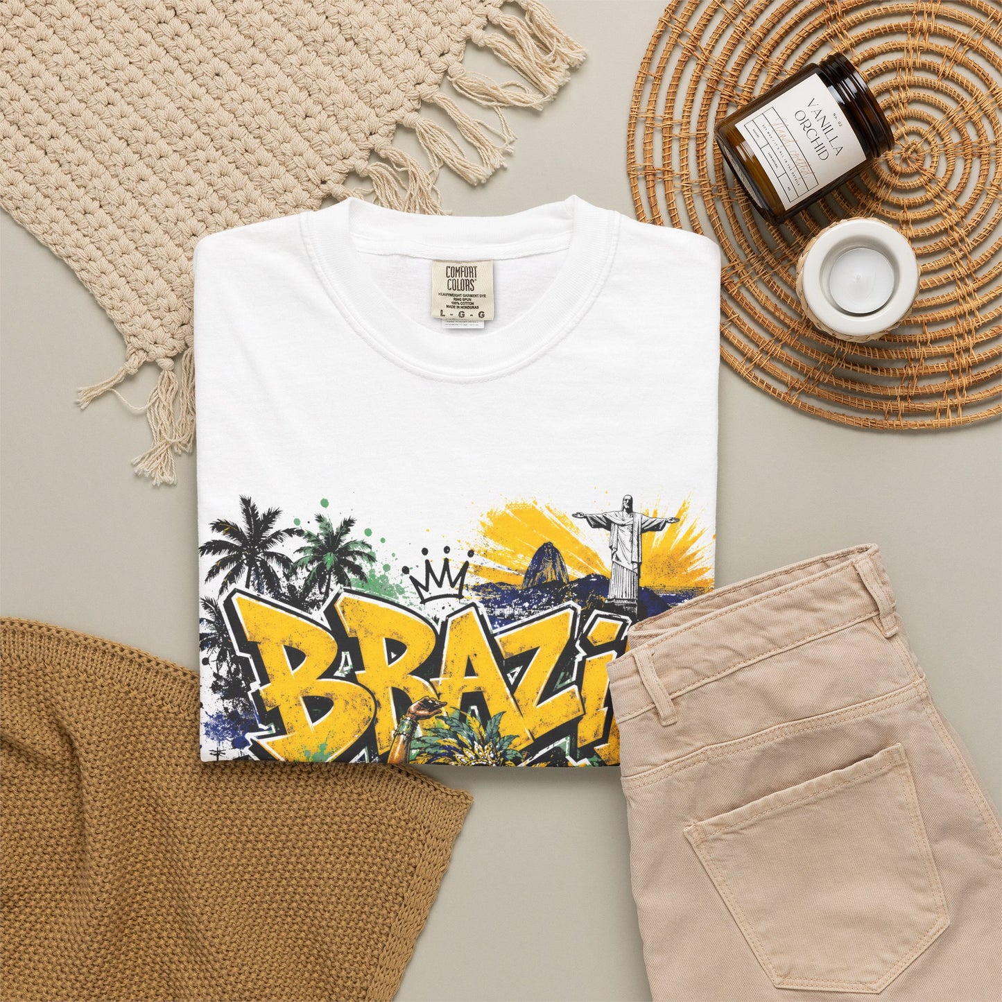 Brazil Samba Queen World Cup 2026 T-Shirt PNG | Carnival Soccer Graphic Tee DTF | Copa Do Mundo Futebol Fan Gift