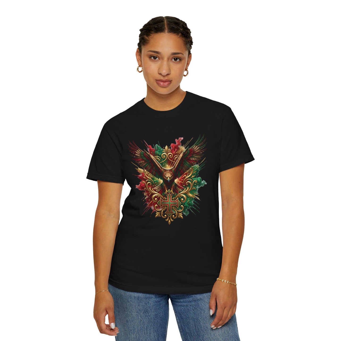 Portugal Football 'Espírito de Vitória' Sovereign Crest | Premium Graphic Tee