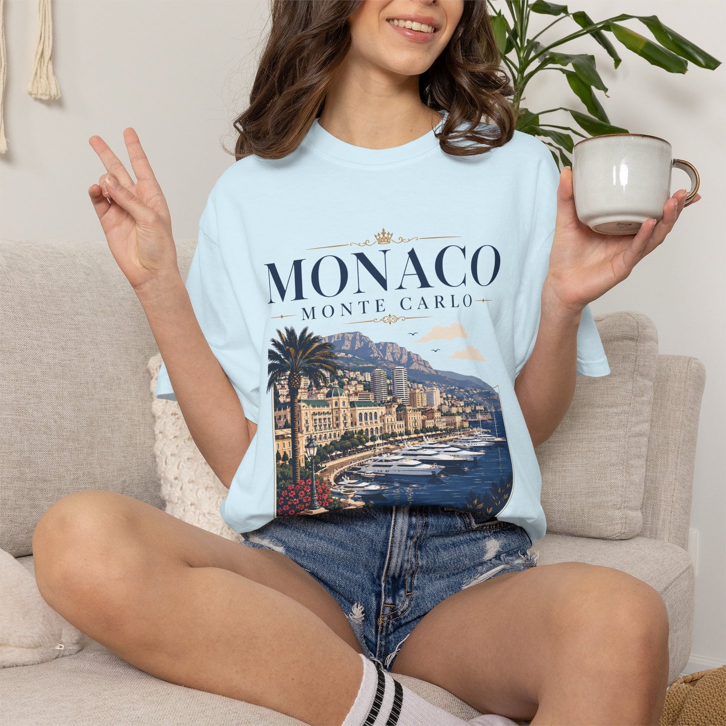 Monaco Monte Carlo – Luxury Coast | Premium Summer Tee