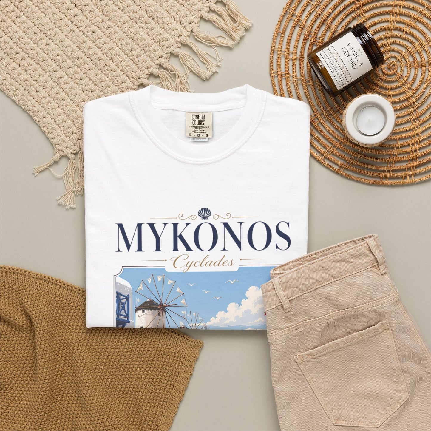 Mykonos Cyclades – Luxury Island Living | Premium Summer Tee