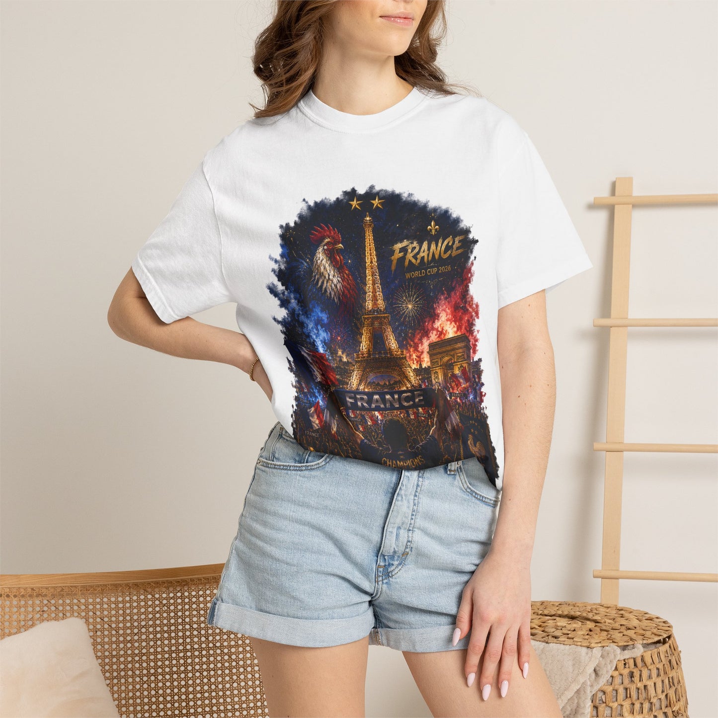 France World Cup 2026 Paris Midnight Celebration | Premium Graphic Tee
