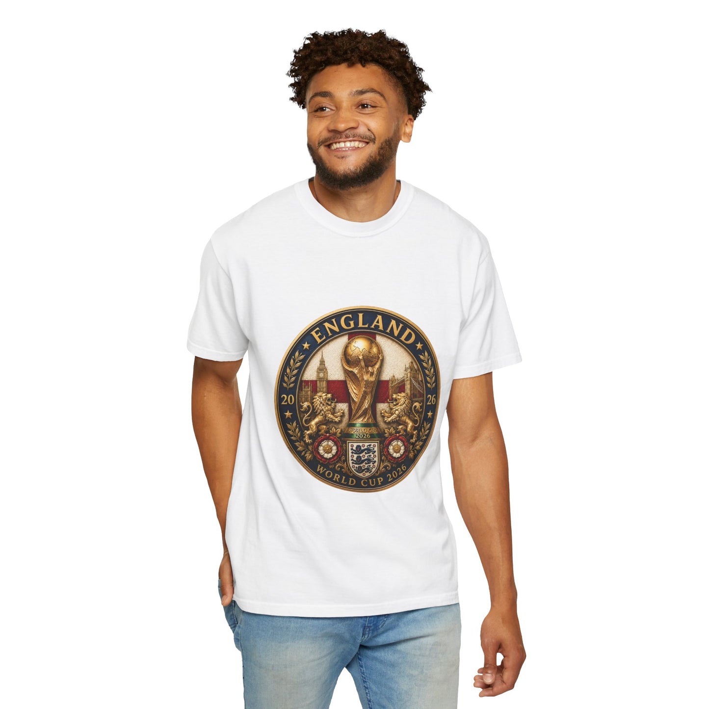 England World Cup 2026 Medallion – London Glory | Premium Graphic Tee