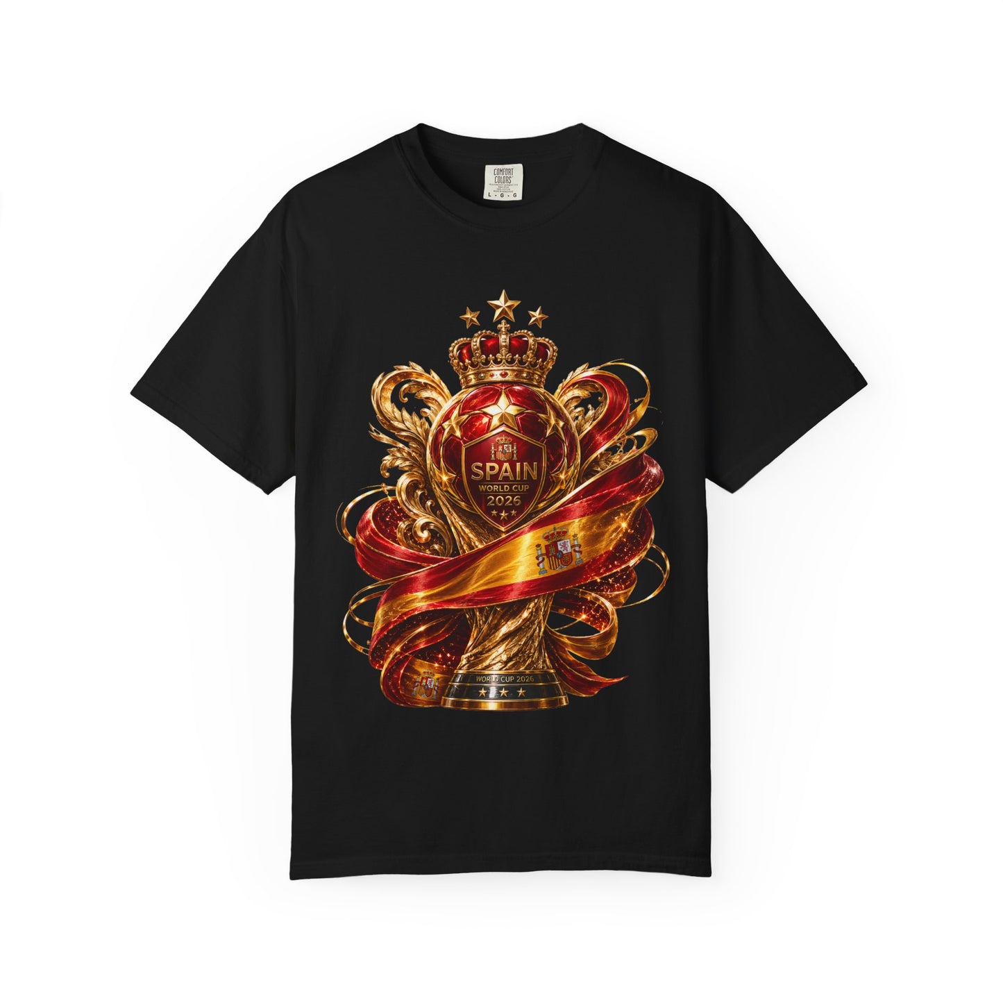 Spain Football World Cup 2026 'Crowned Glory' Imperial Trophy | Premium Graphic Tee