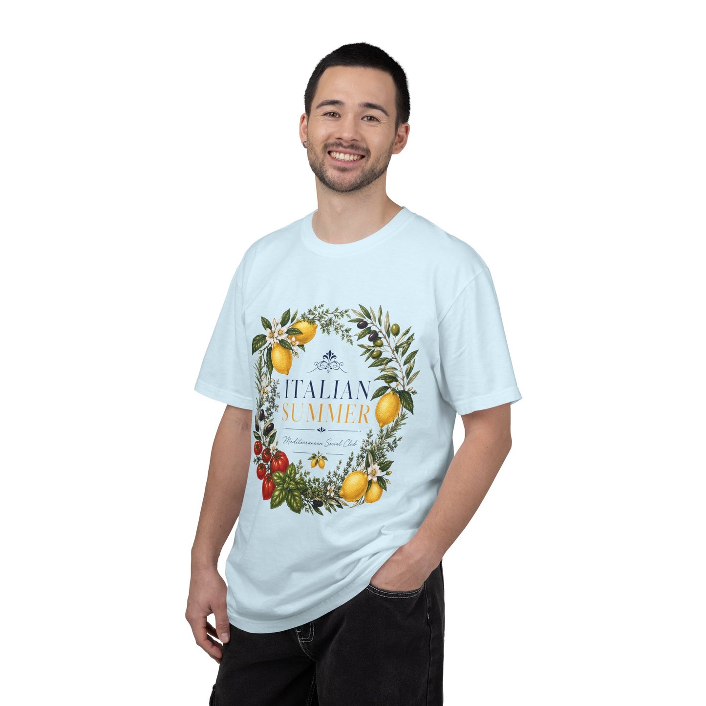 Italian Summer – Mediterranean Social Club | Premium Graphic Tee