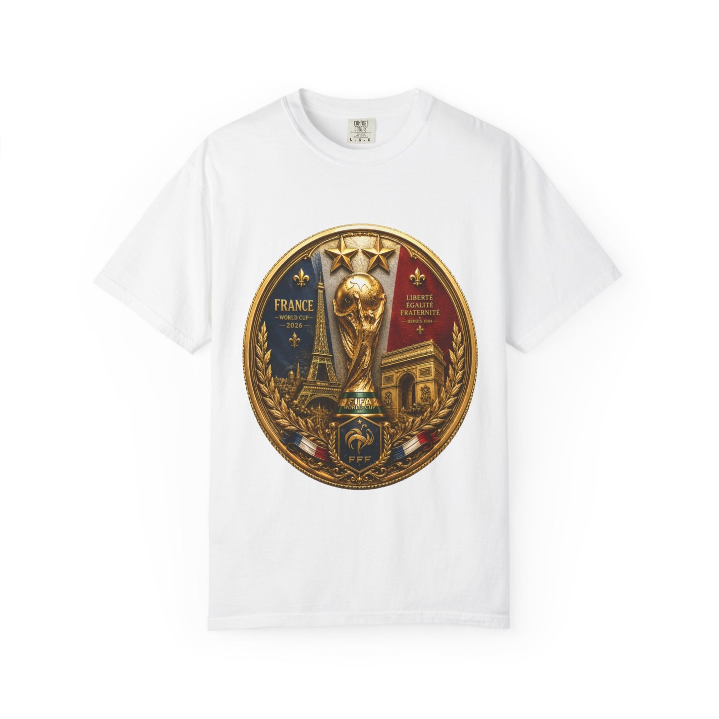 France Football World Cup 2026 Sovereign Trophy Medallion – Imperial Glory | Premium Graphic Tee