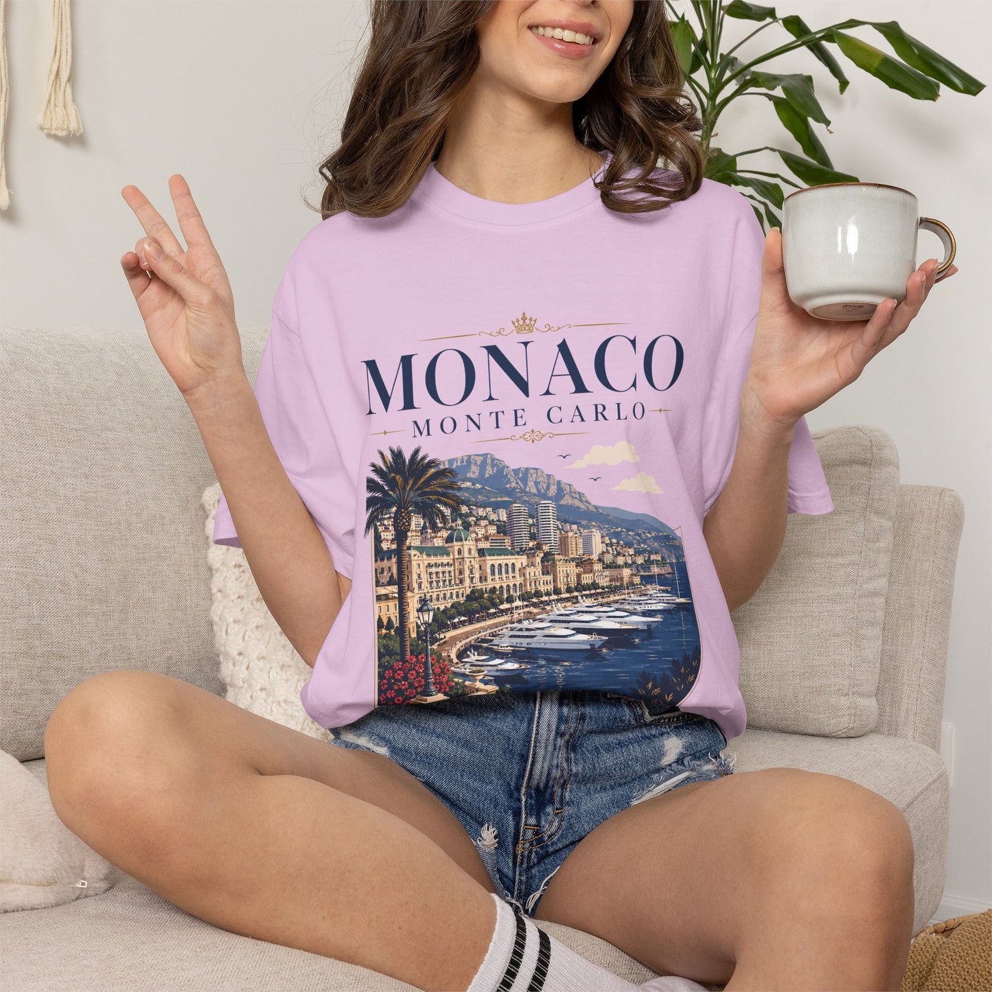 Monaco Monte Carlo – Luxury Coast | Premium Summer Tee