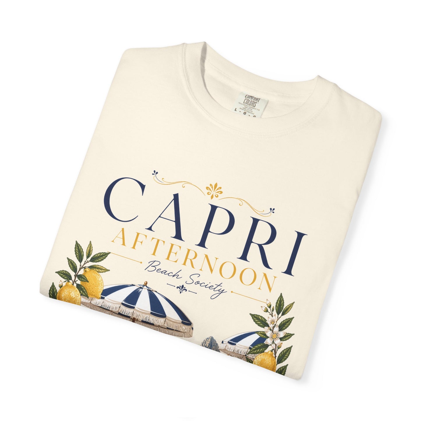 Capri Afternoon – Beach Society | Premium Graphic Tee