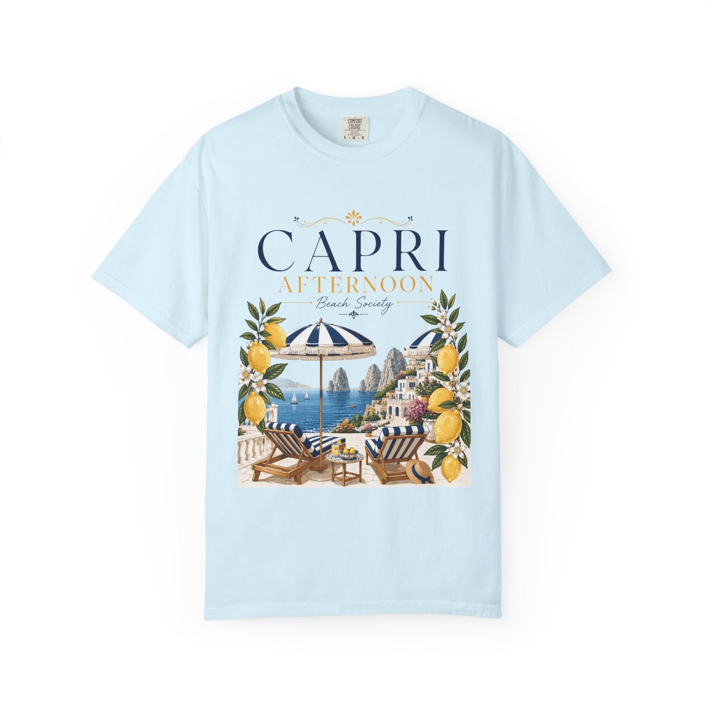 Capri Afternoon – Beach Society | Premium Graphic Tee
