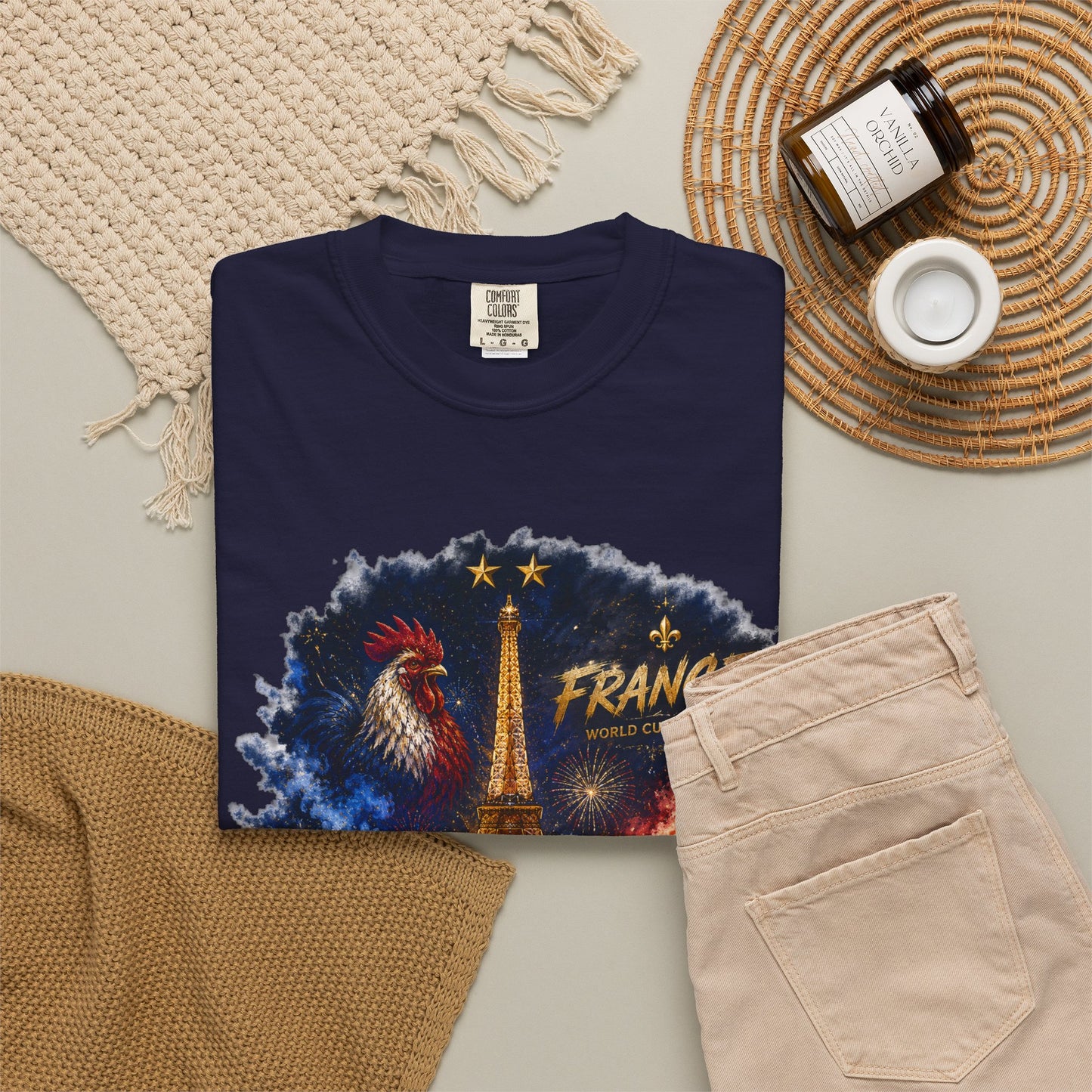 France World Cup 2026 Paris Midnight Celebration | Premium Graphic Tee