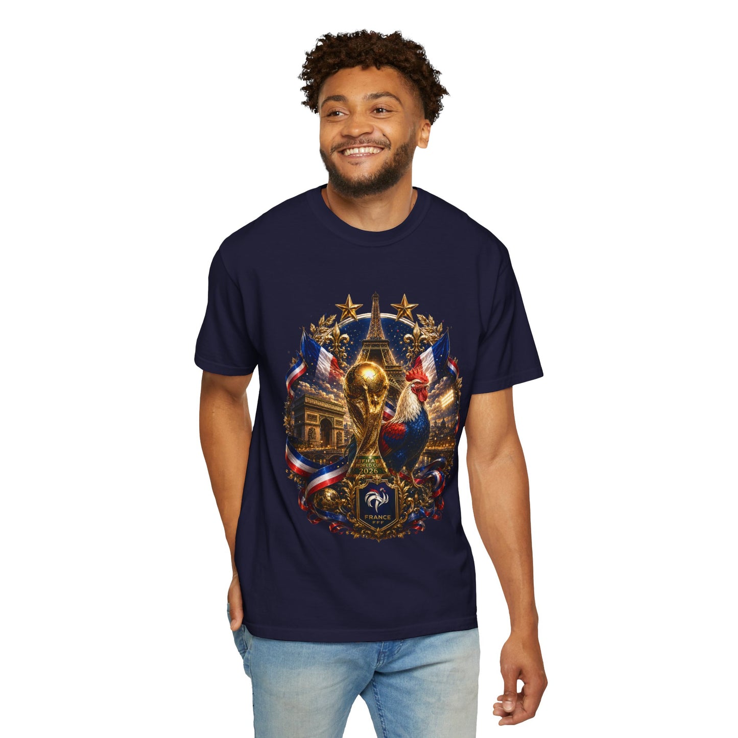 France World Cup 2026 Triumphant Paris Horizon | Premium Graphic Tee