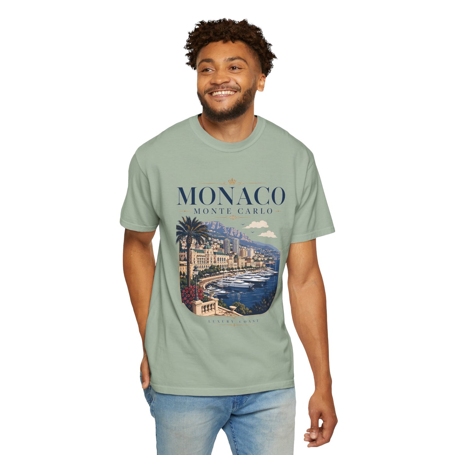 Monaco Monte Carlo – Luxury Coast | Premium Summer Tee