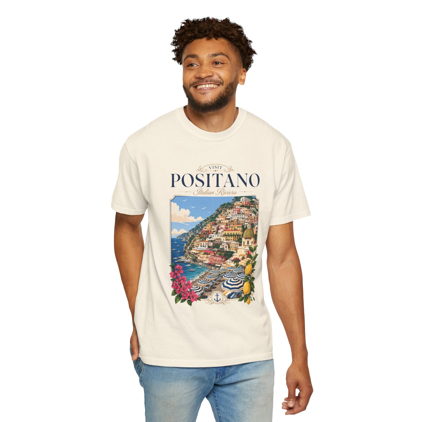 Visit Positano – Italian Riviera | Premium Summer Tee