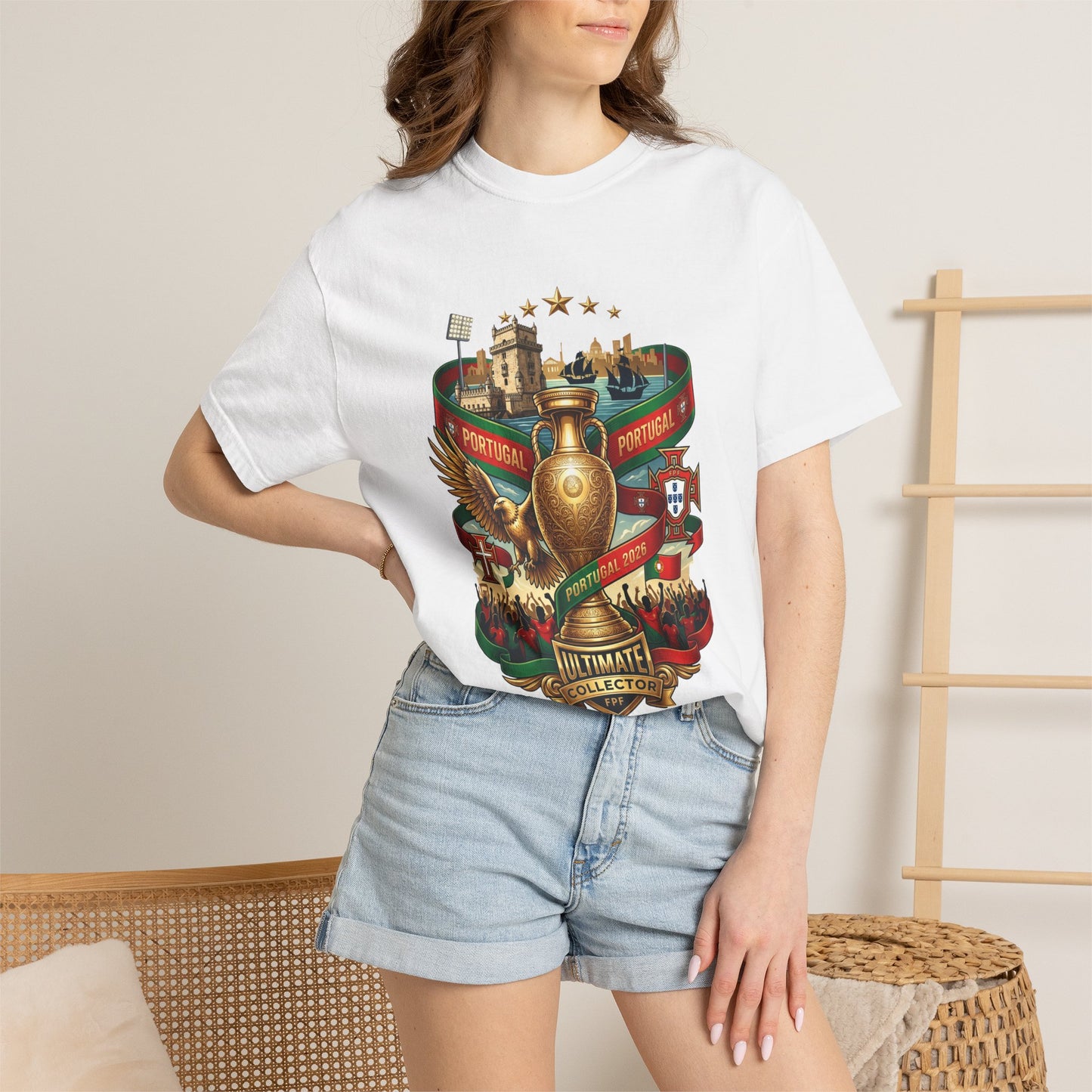 Portugal Football 'Ultimate Collector' Tournament Emblem | Premium Graphic Tee