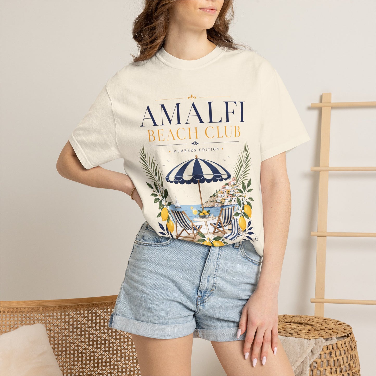 Amalfi Beach Club – Members Edition | Premium Summer Tee