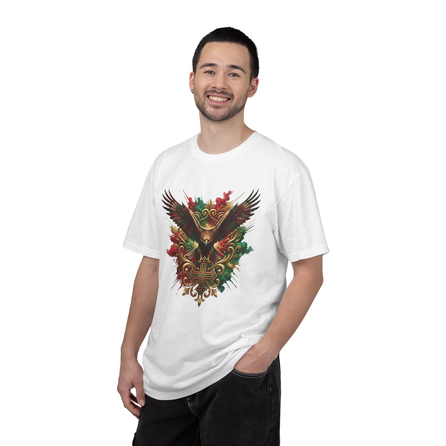 Portugal Football 'Espírito de Vitória' Sovereign Crest | Premium Graphic Tee