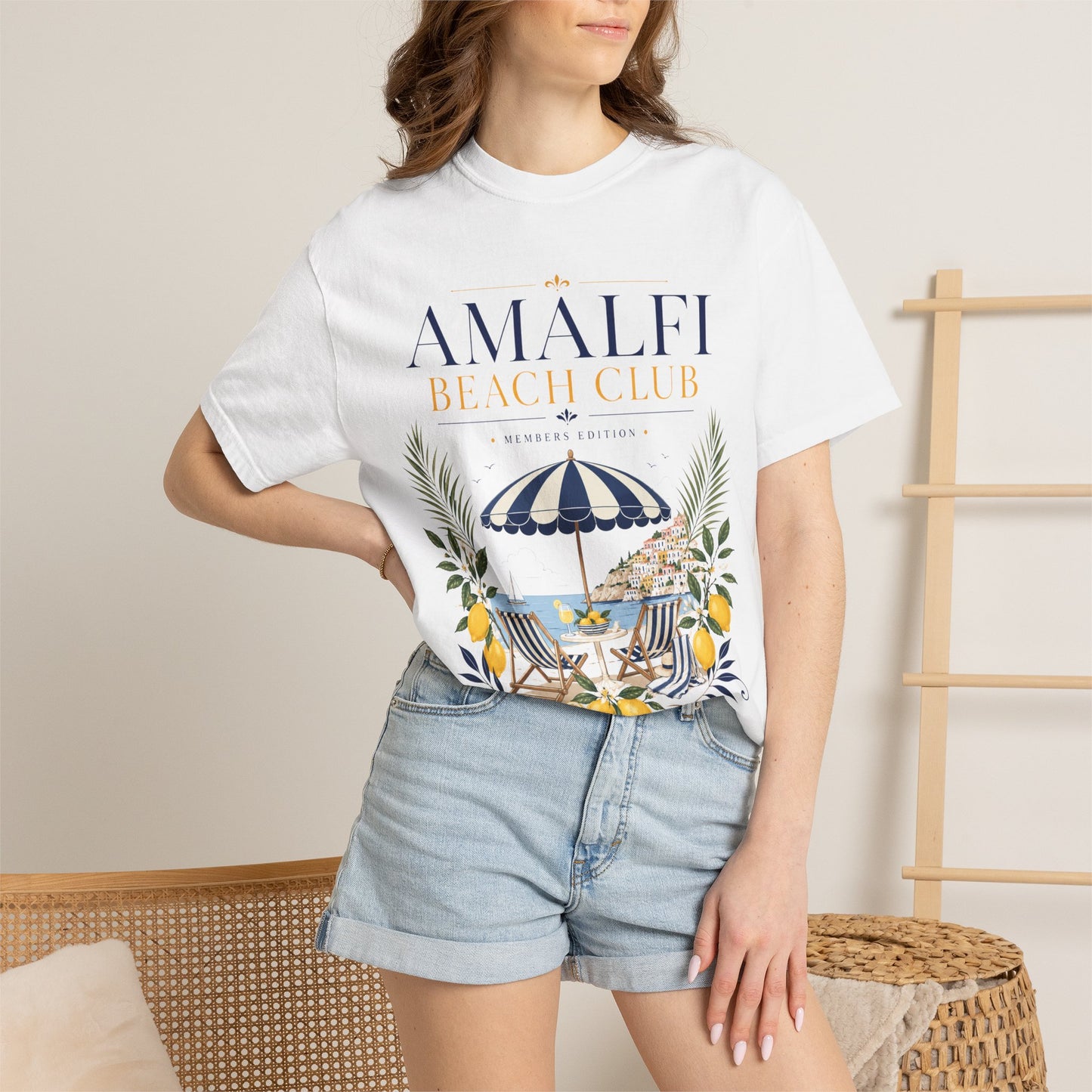 Amalfi Beach Club – Members Edition | Premium Summer Tee
