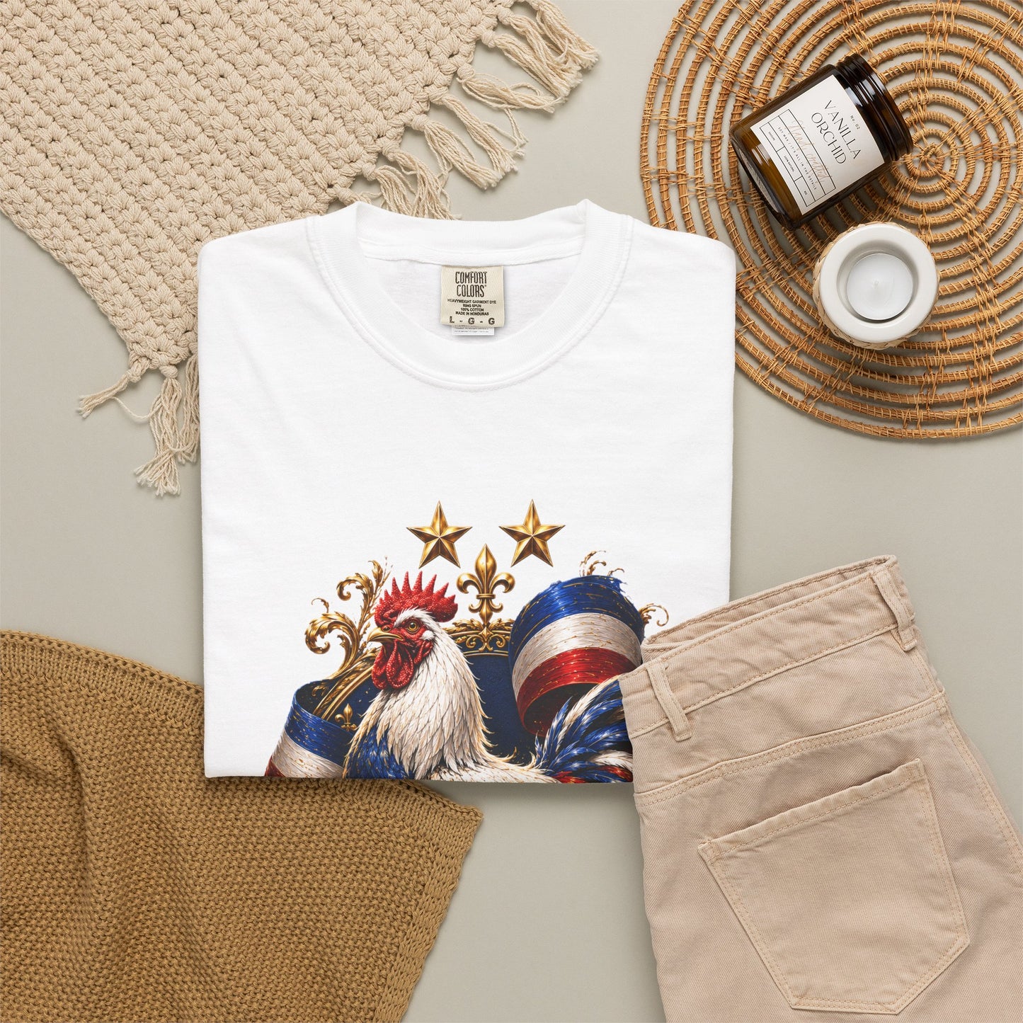 France Football World Cup 2026 Sovereign Gallic Rooster – Triumph Shield | Premium Graphic Tee