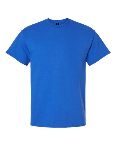 Gildan Men's Ultra Cotton Adult T-Shirt, 2-Pack Red/Royal