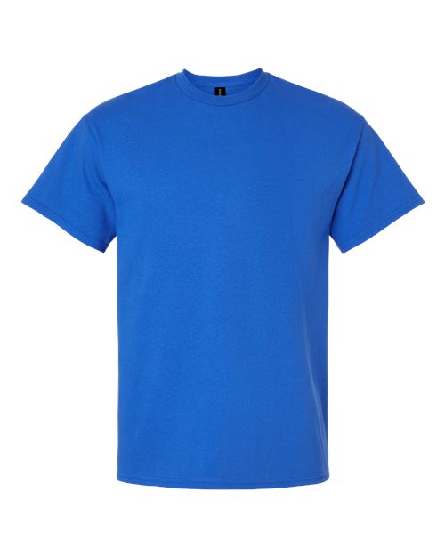 Gildan Men's Ultra Cotton Adult T-Shirt, 2-Pack Red/Royal