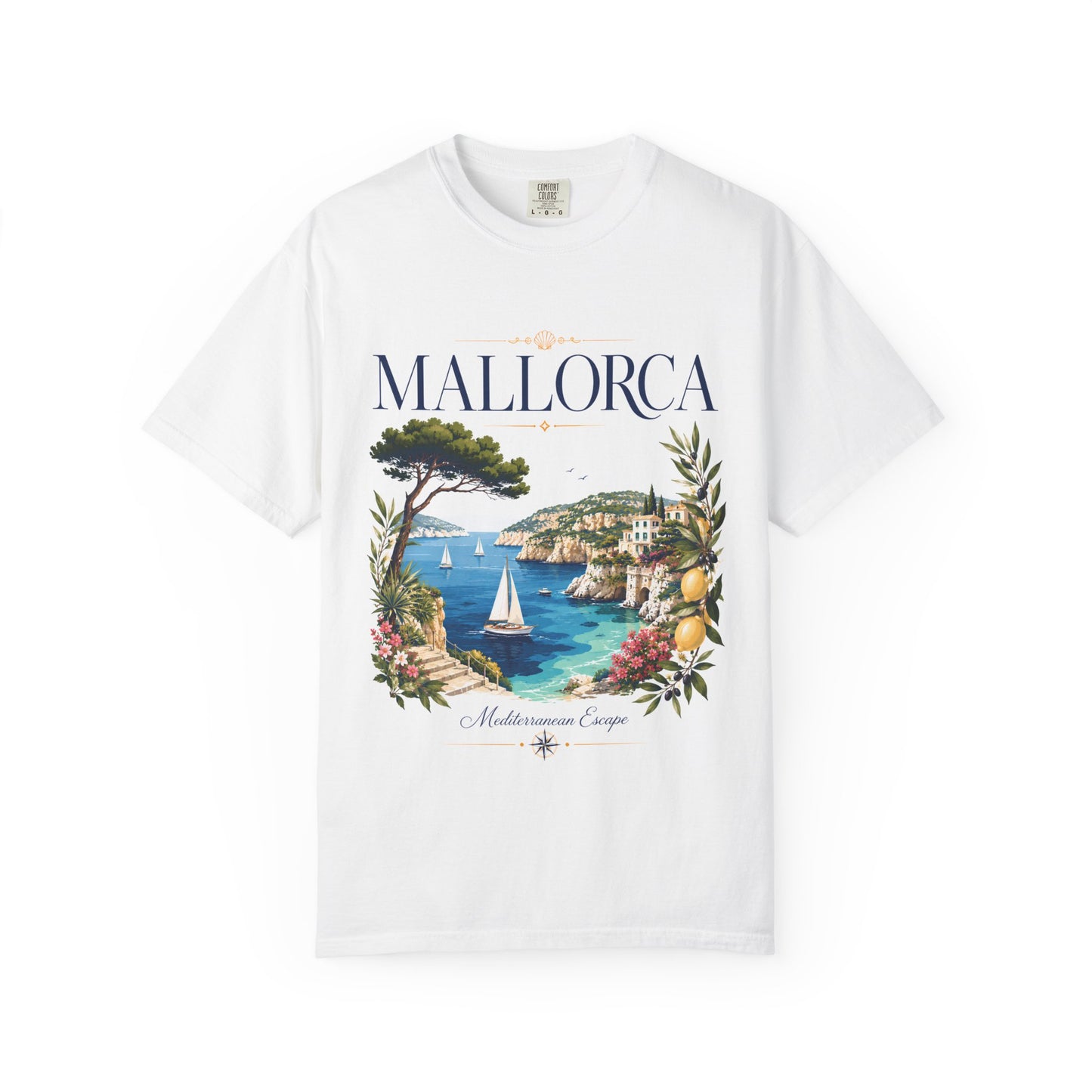 Mallorca Mediterranean Escape – Coastal Paradise | Premium Summer Tee