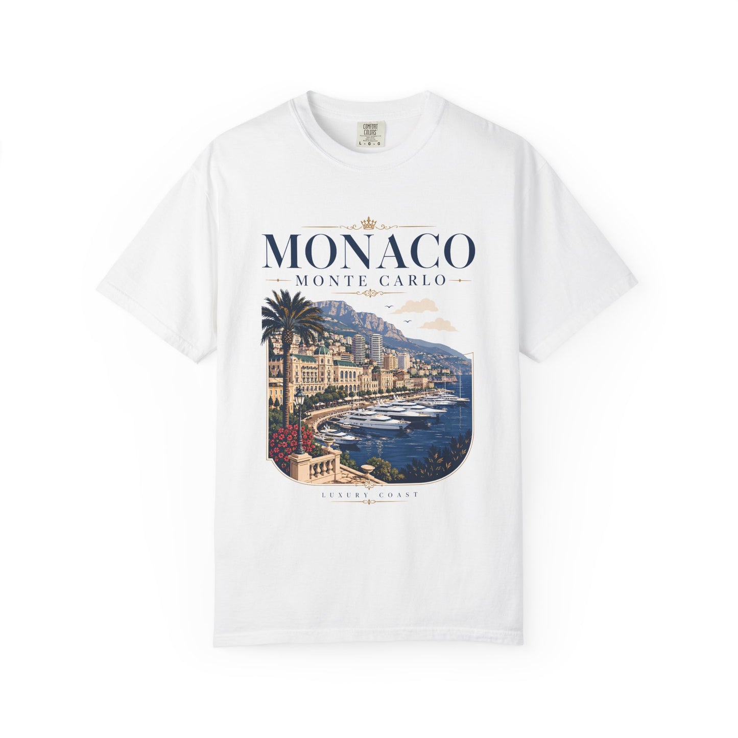 Monaco Monte Carlo – Luxury Coast | Premium Summer Tee
