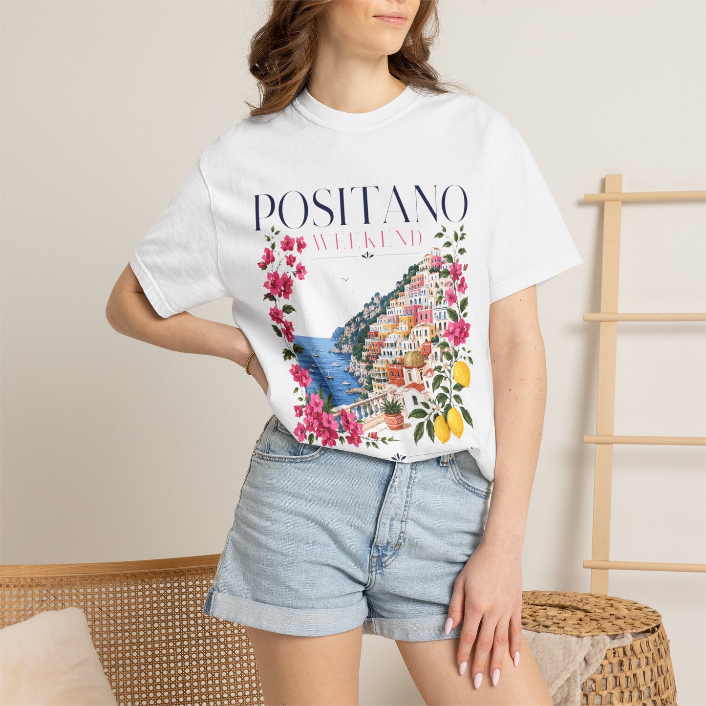Positano Weekend – Italian Riviera | Premium Summer Tee
