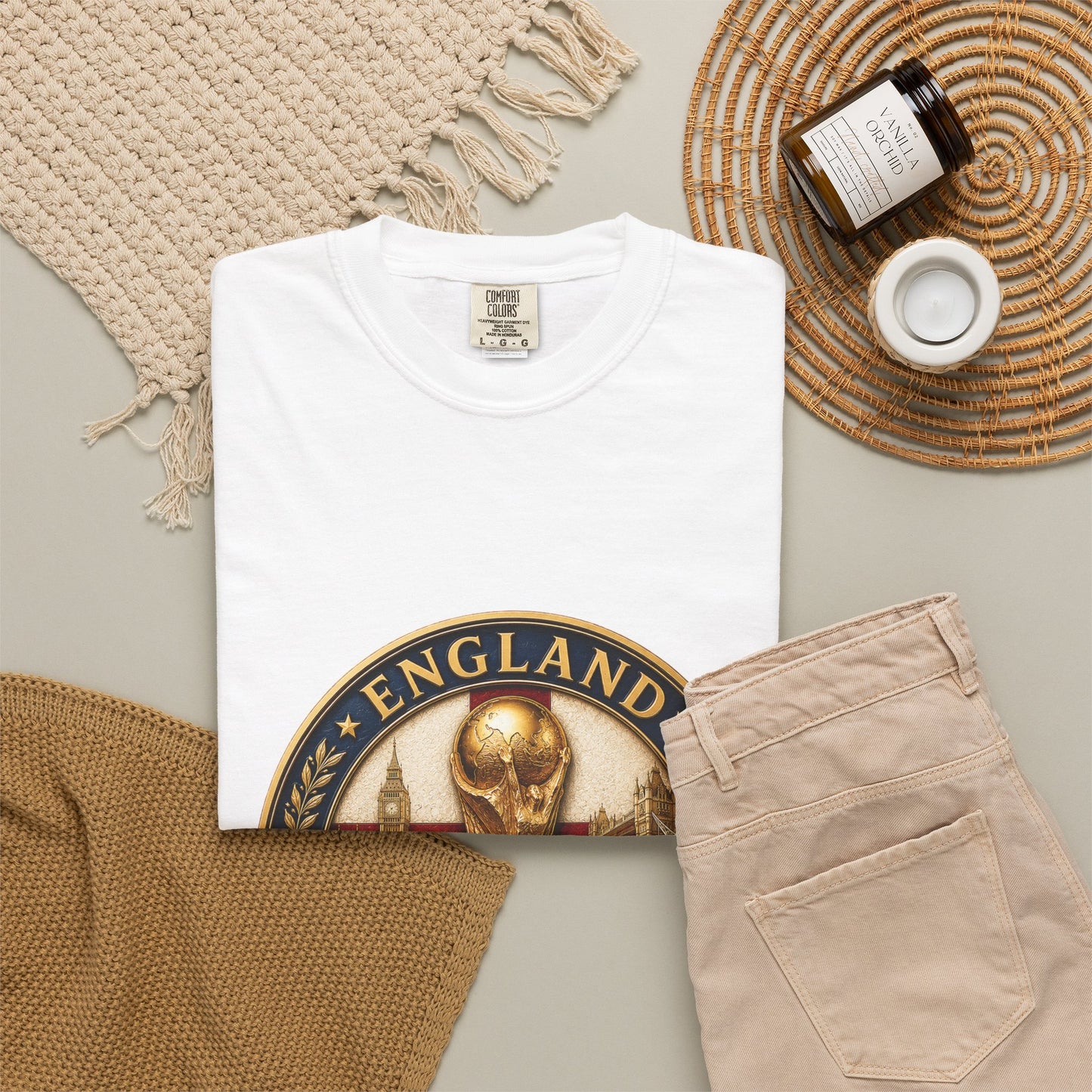 England World Cup 2026 Medallion – London Glory | Premium Graphic Tee