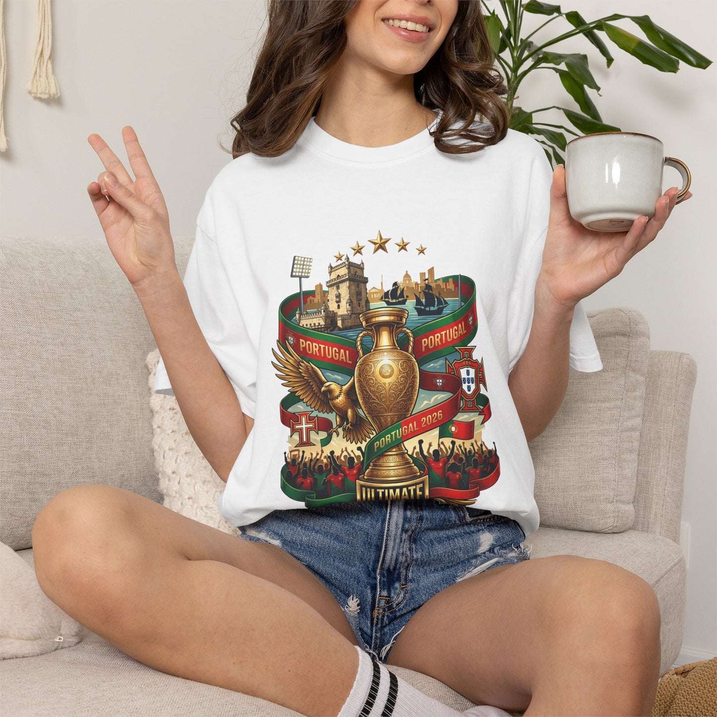 Portugal Football 'Ultimate Collector' Tournament Emblem | Premium Graphic Tee