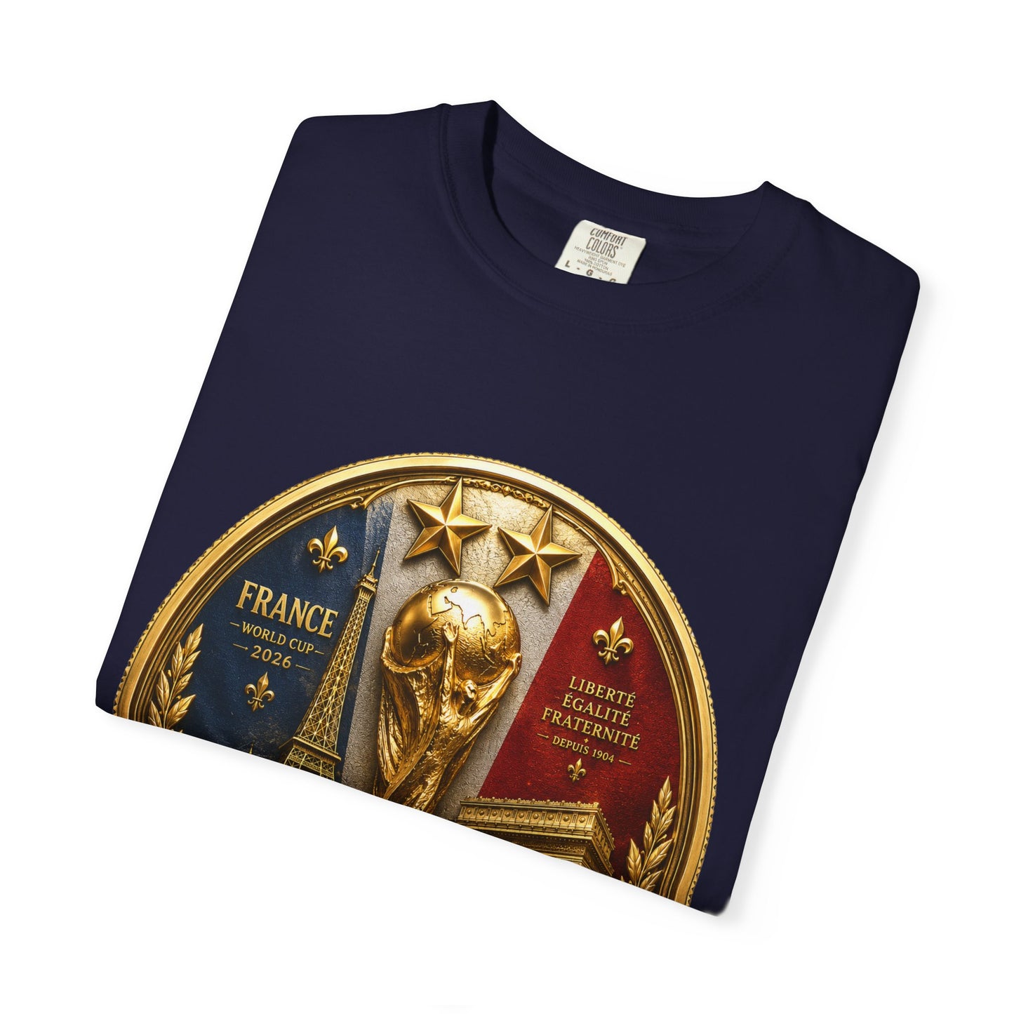 France Football World Cup 2026 Sovereign Trophy Medallion – Imperial Glory | Premium Graphic Tee